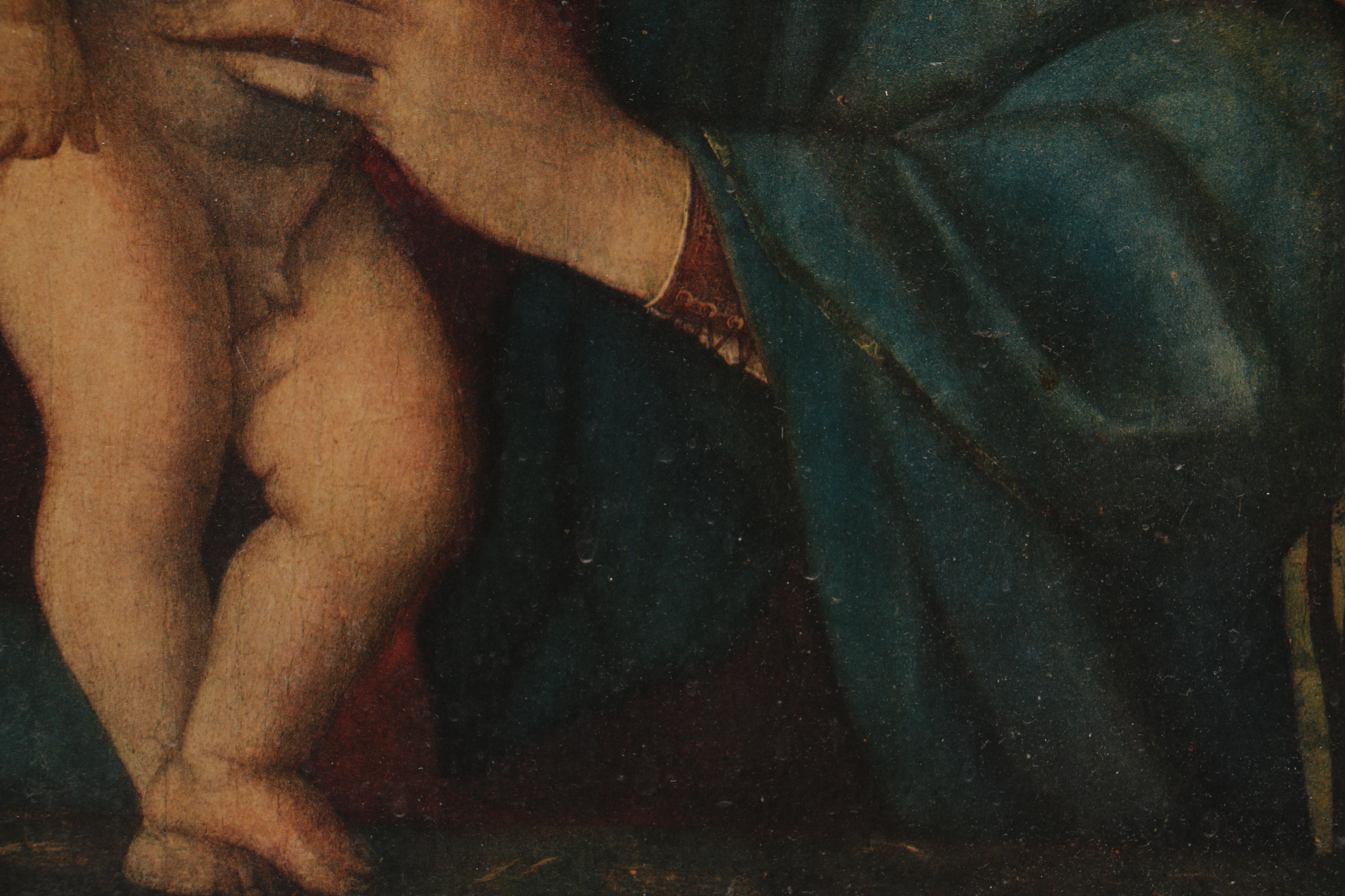 Giclee on Panel After Giovanni Bellini "Madonna of the Small Trees"