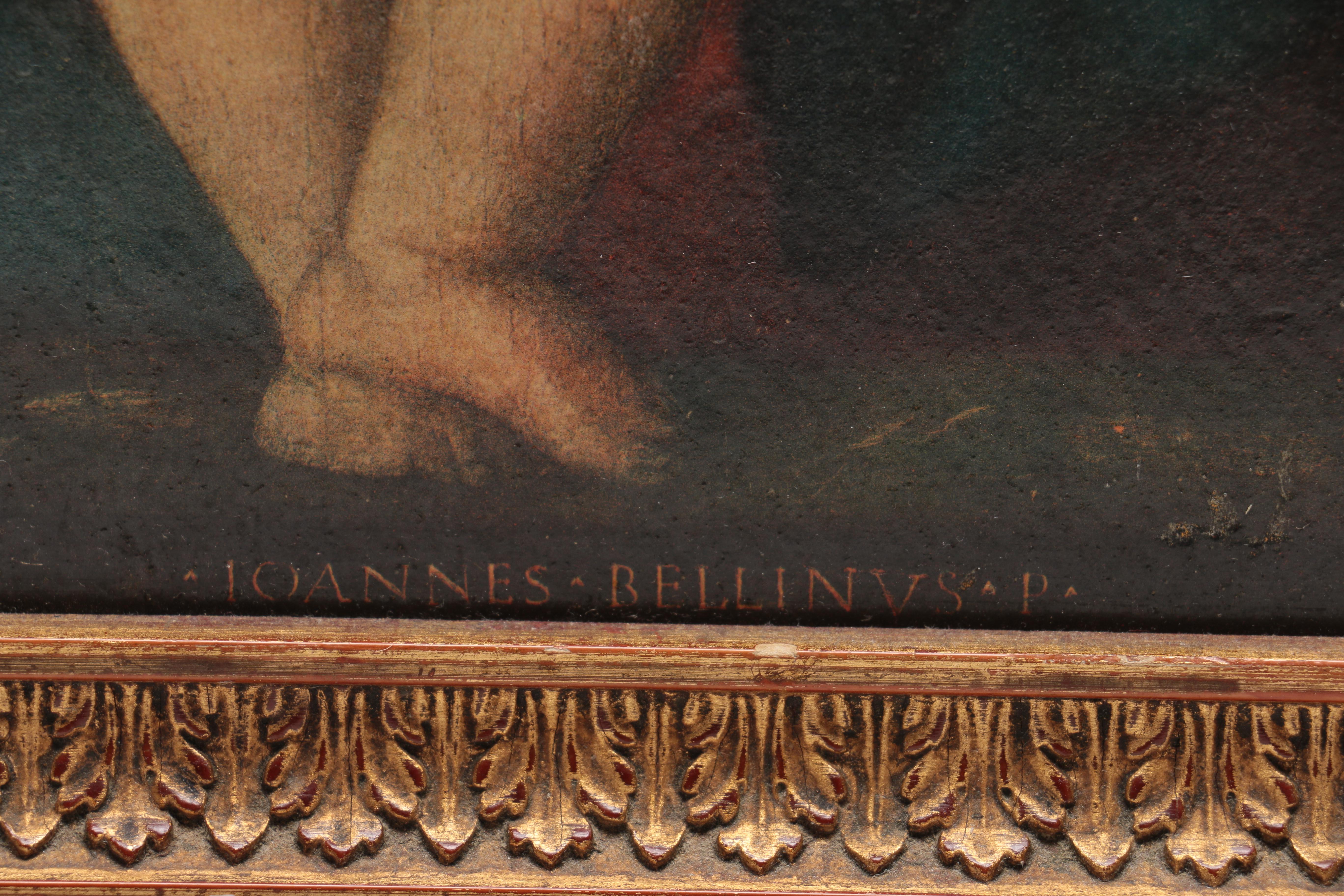 Giclee on Panel After Giovanni Bellini "Madonna of the Small Trees"