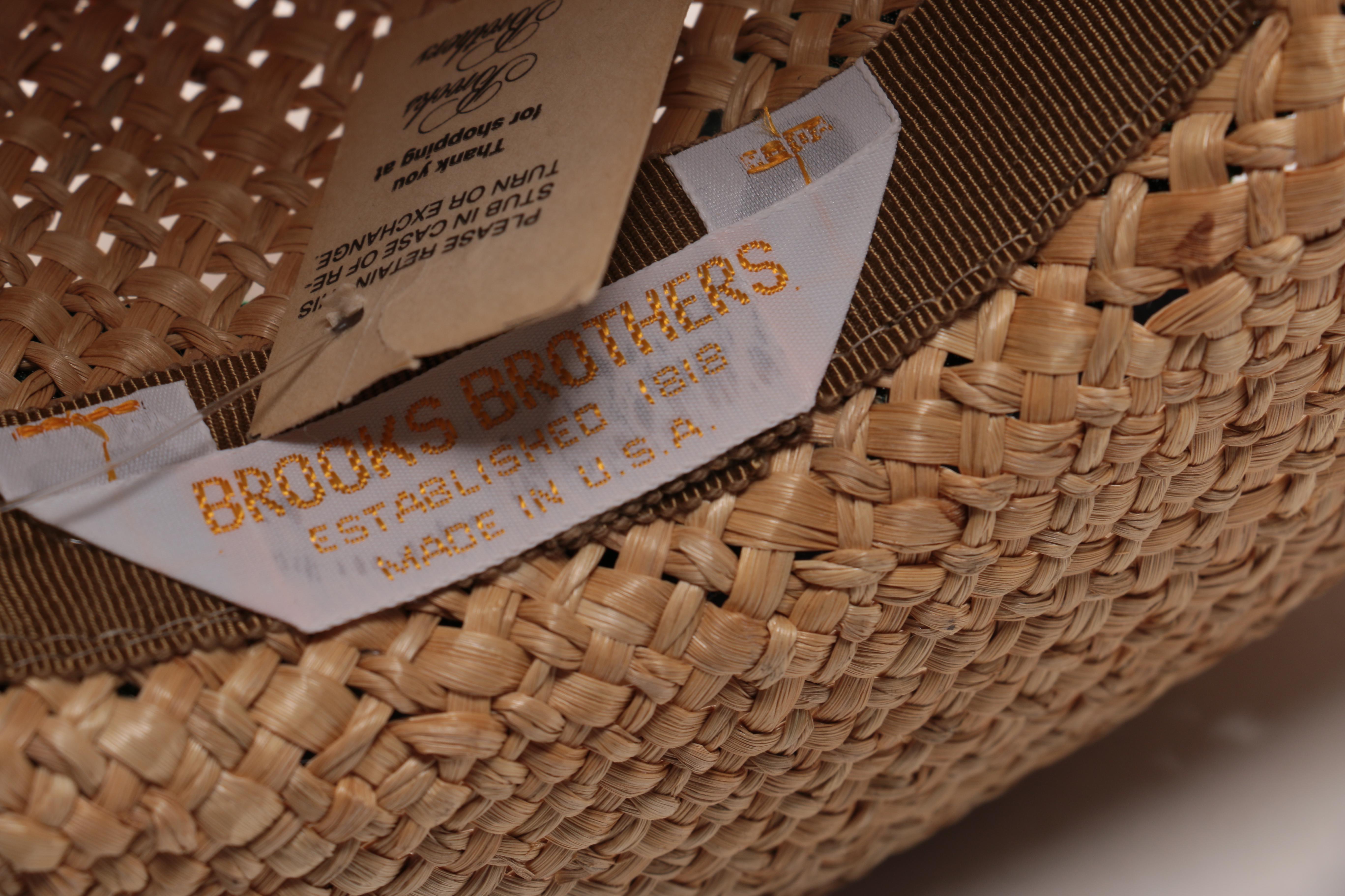 Women's Straw Hats Including Brooks Brothers