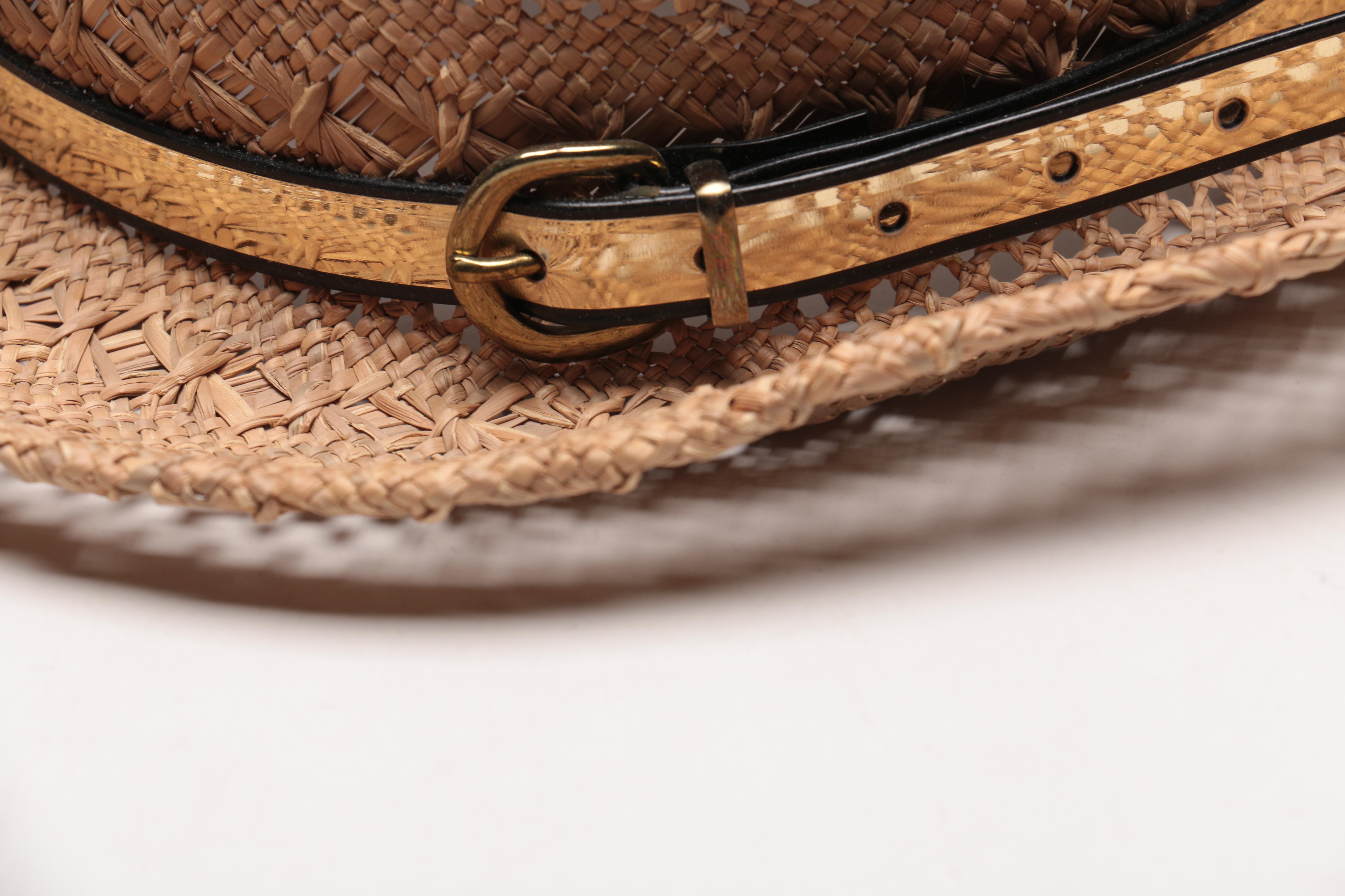 Women's Straw Hats Including Brooks Brothers