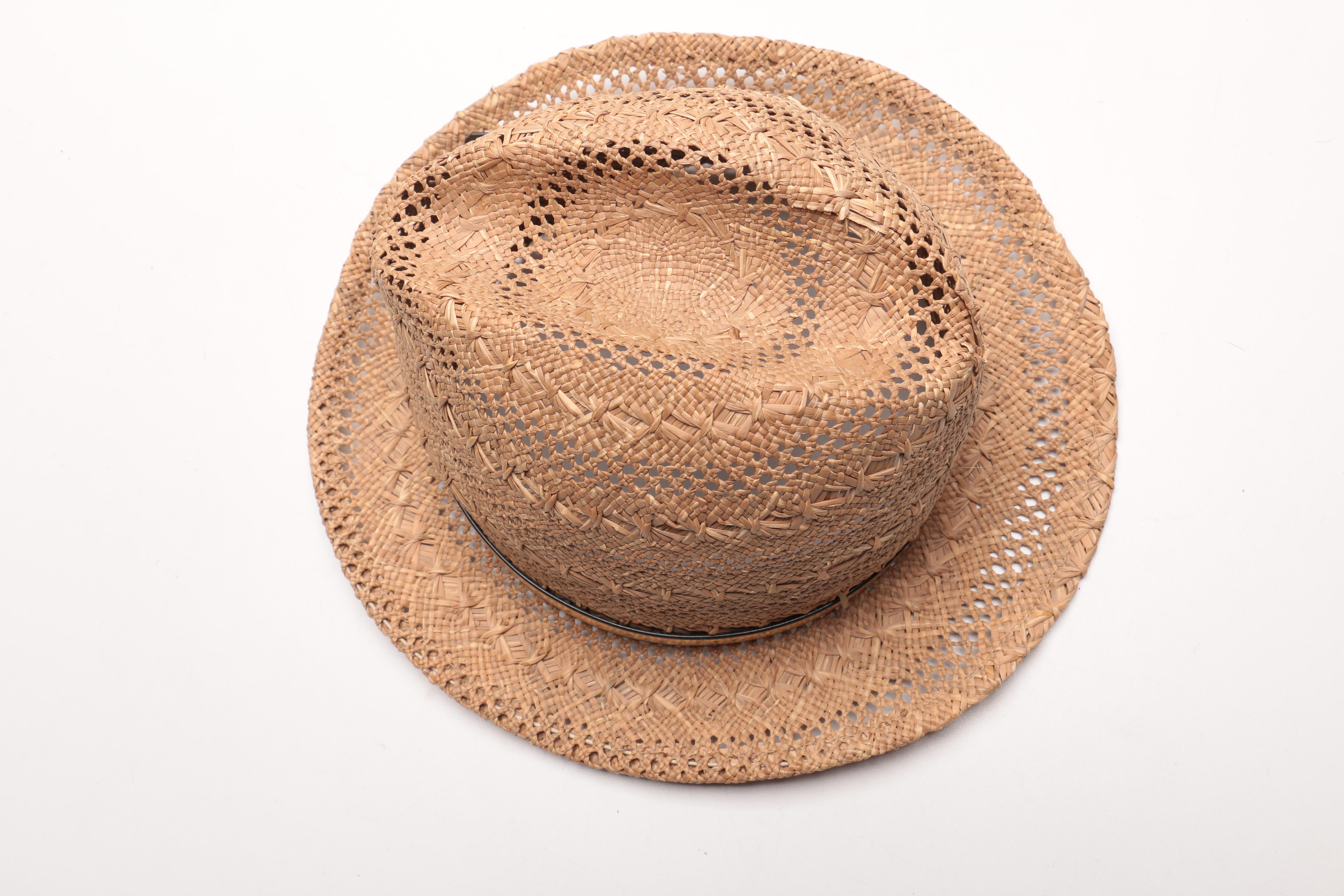Women's Straw Hats Including Brooks Brothers