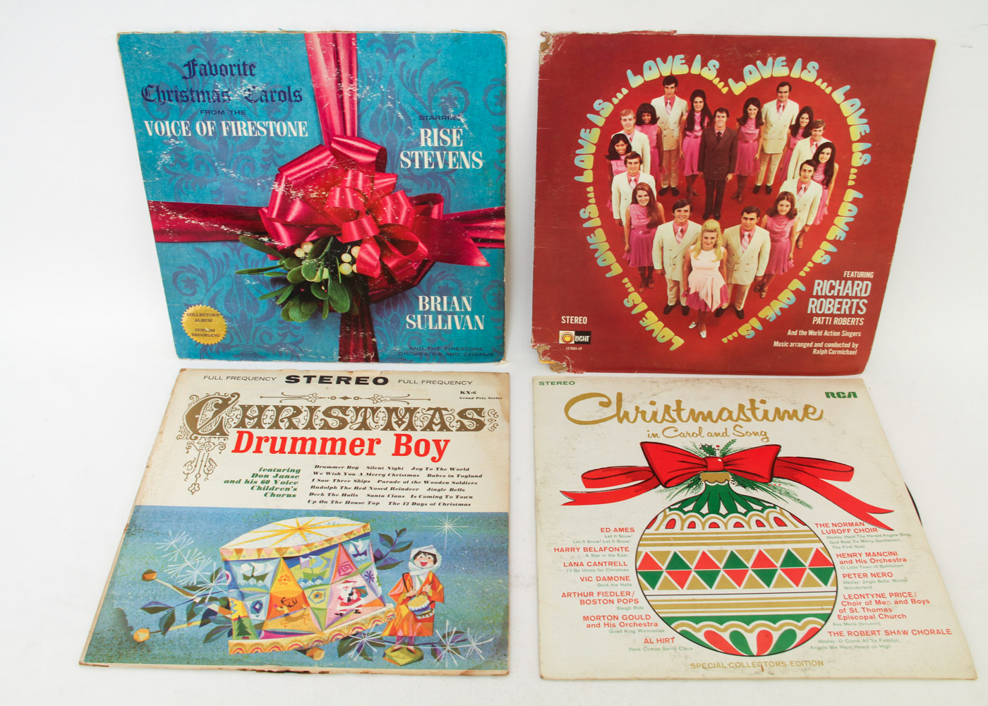 Assortment of Vintage Religious & Christmas Albums