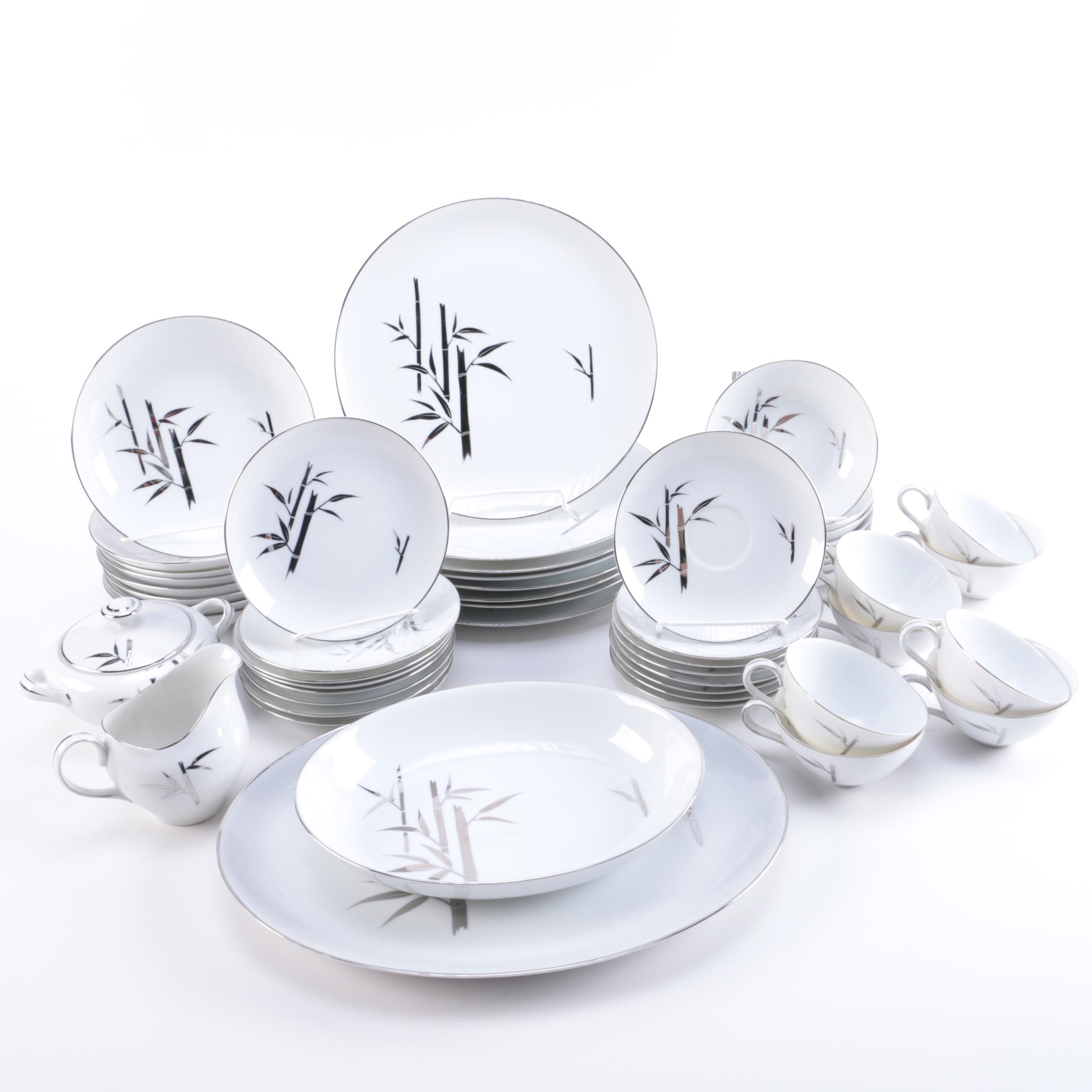 Best China "Bamboo" Porcelain Dinner Service