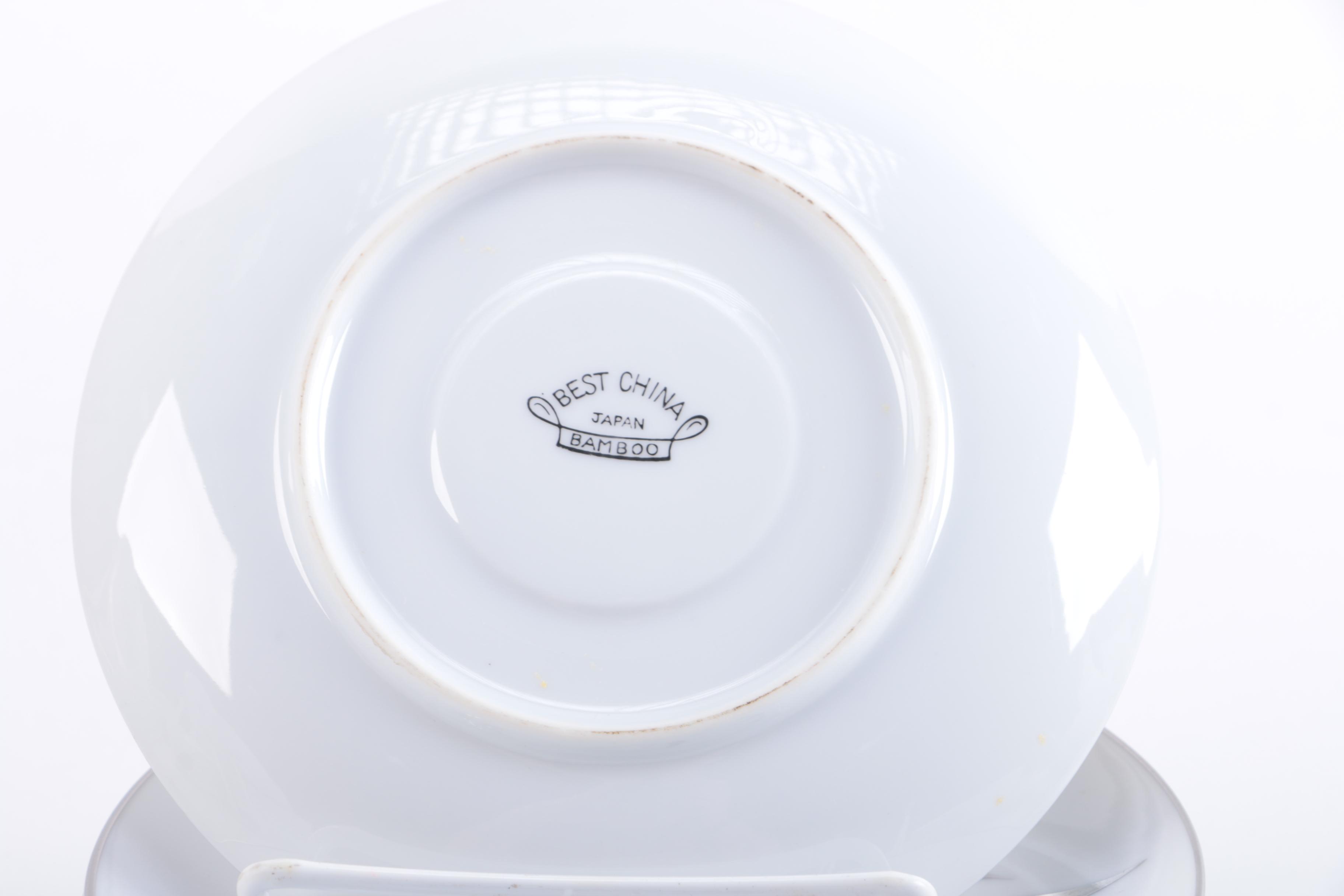 Best China "Bamboo" Porcelain Dinner Service