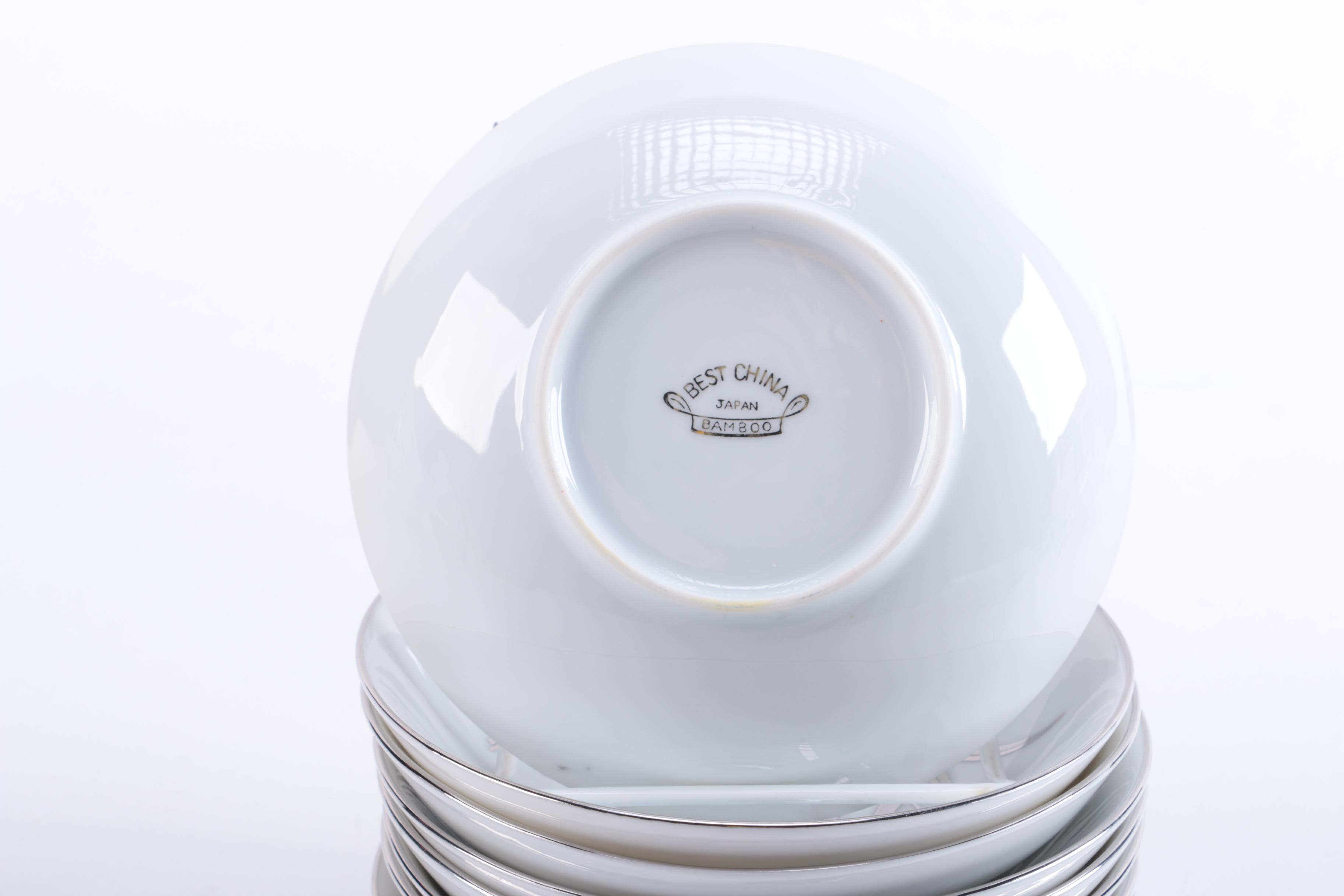 Best China "Bamboo" Porcelain Dinner Service