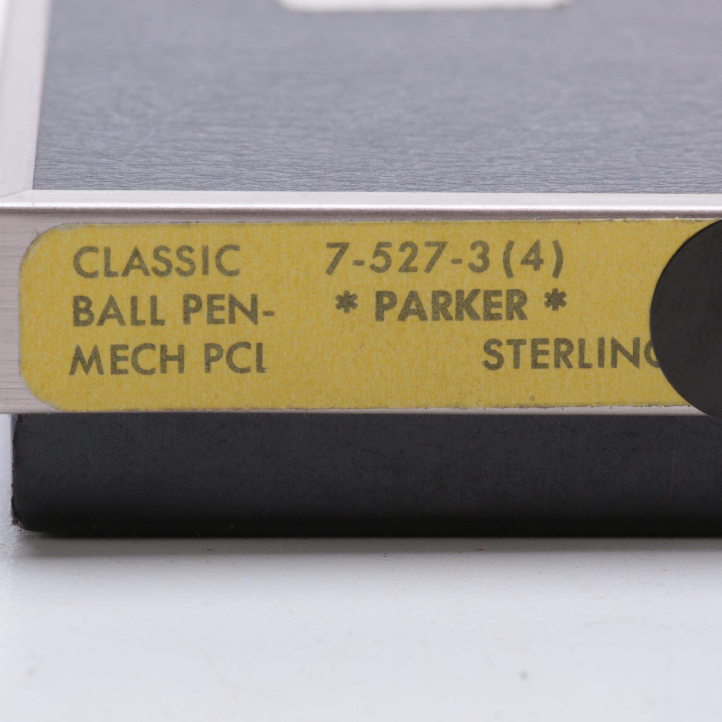 Parker Classic Sterling Silver Pen and Mechanical Pencil