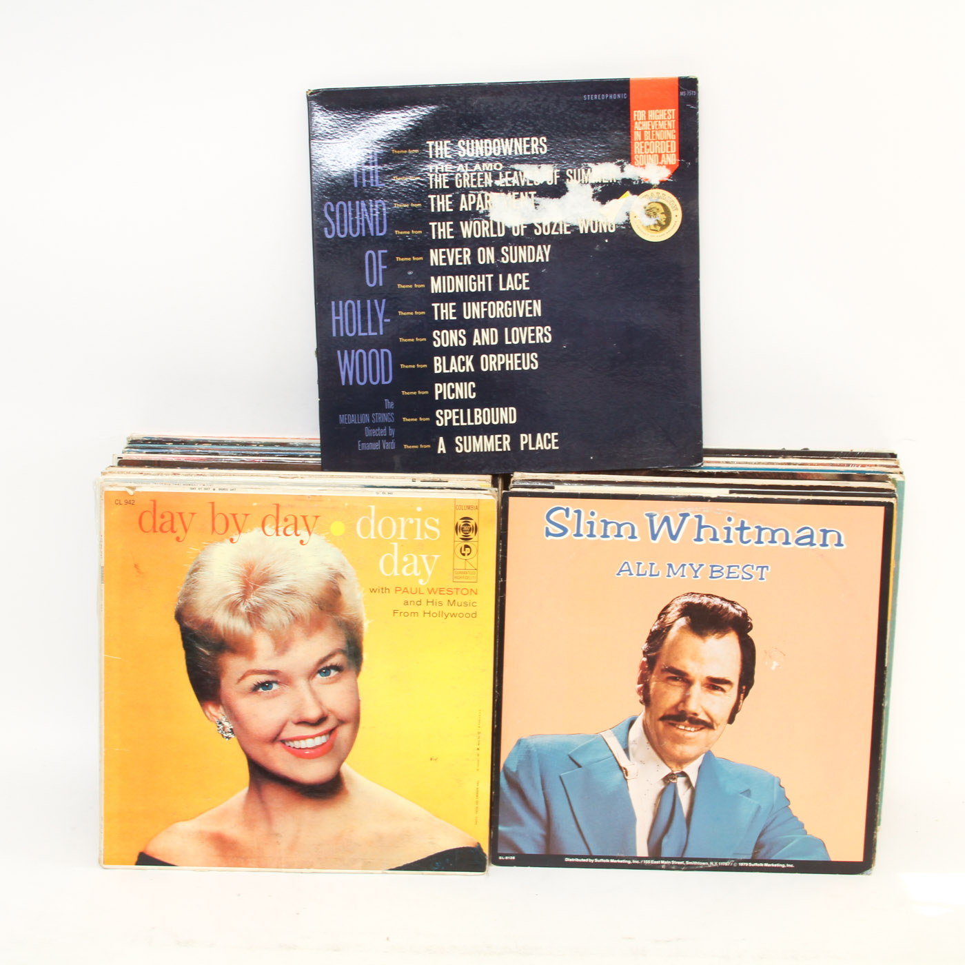 Slim Whitman, Doris Day and Other Vintage Easy Listening LPs