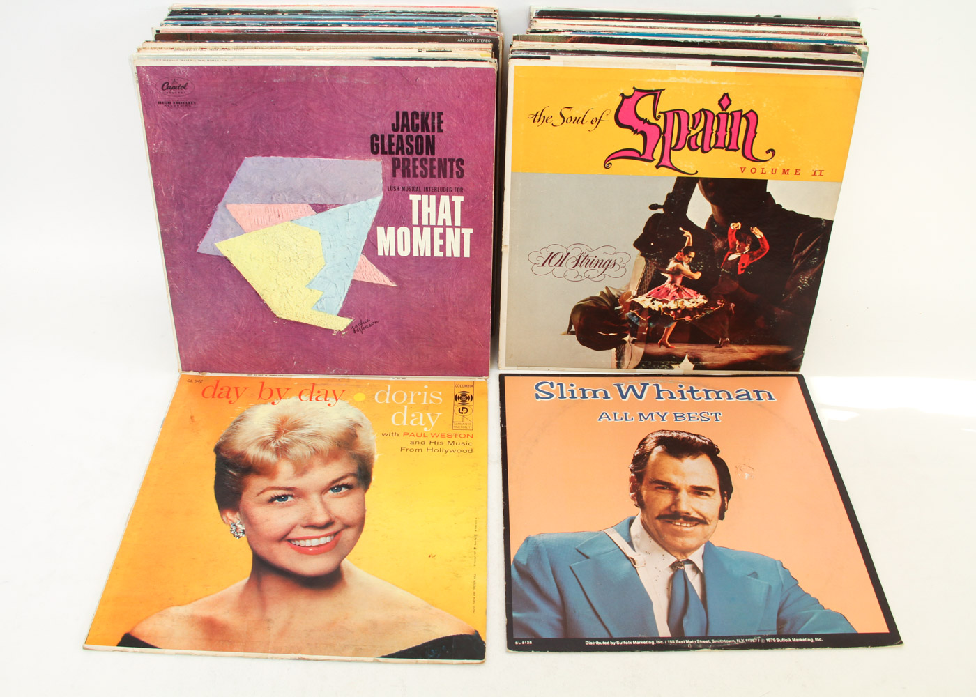 Slim Whitman, Doris Day and Other Vintage Easy Listening LPs