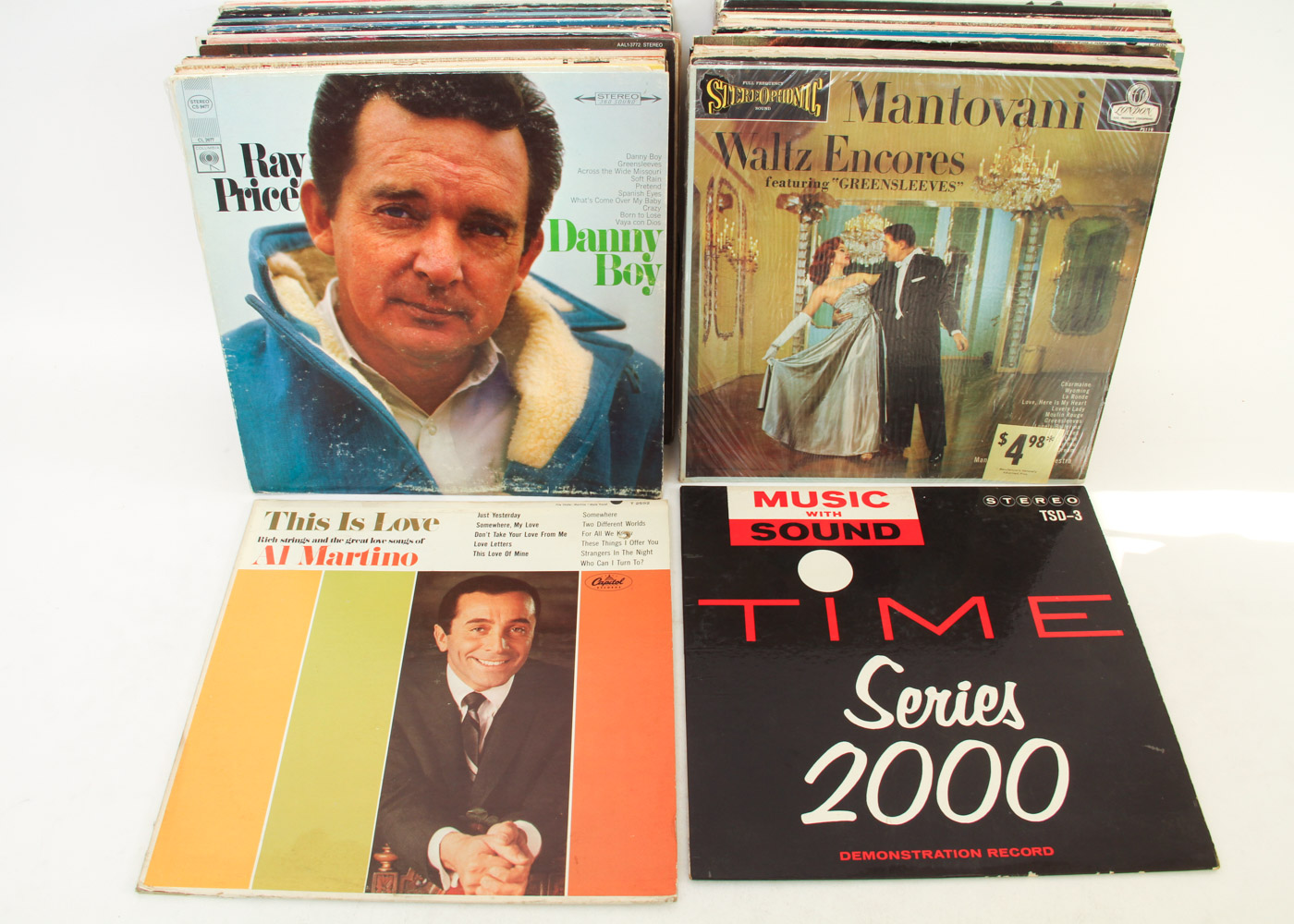 Slim Whitman, Doris Day and Other Vintage Easy Listening LPs