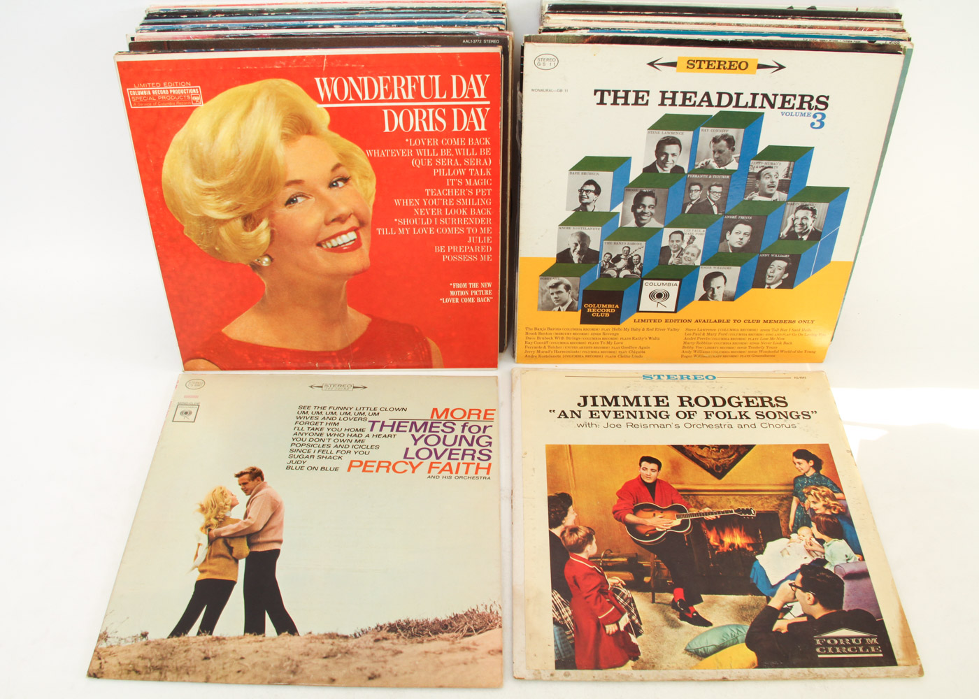 Slim Whitman, Doris Day and Other Vintage Easy Listening LPs