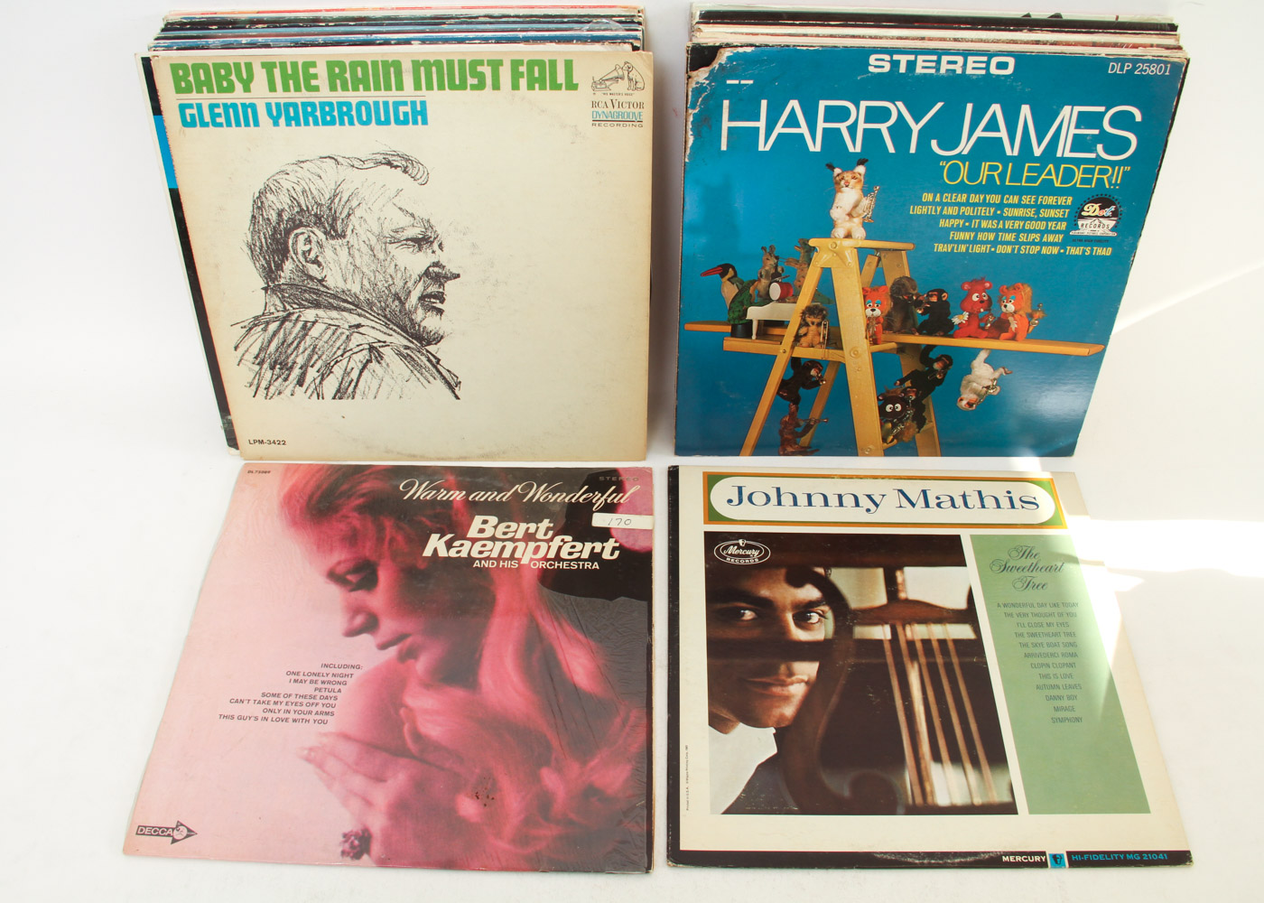 Slim Whitman, Doris Day and Other Vintage Easy Listening LPs