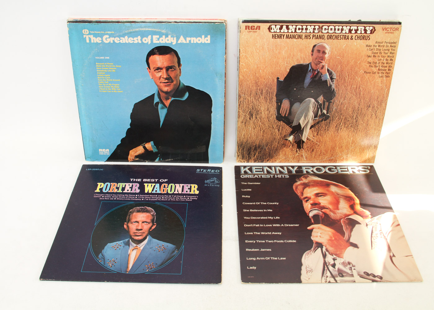 Slim Whitman, Doris Day and Other Vintage Easy Listening LPs