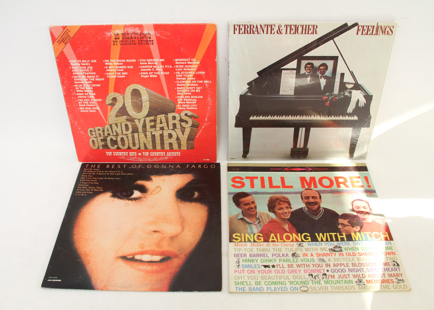 Slim Whitman, Doris Day and Other Vintage Easy Listening LPs