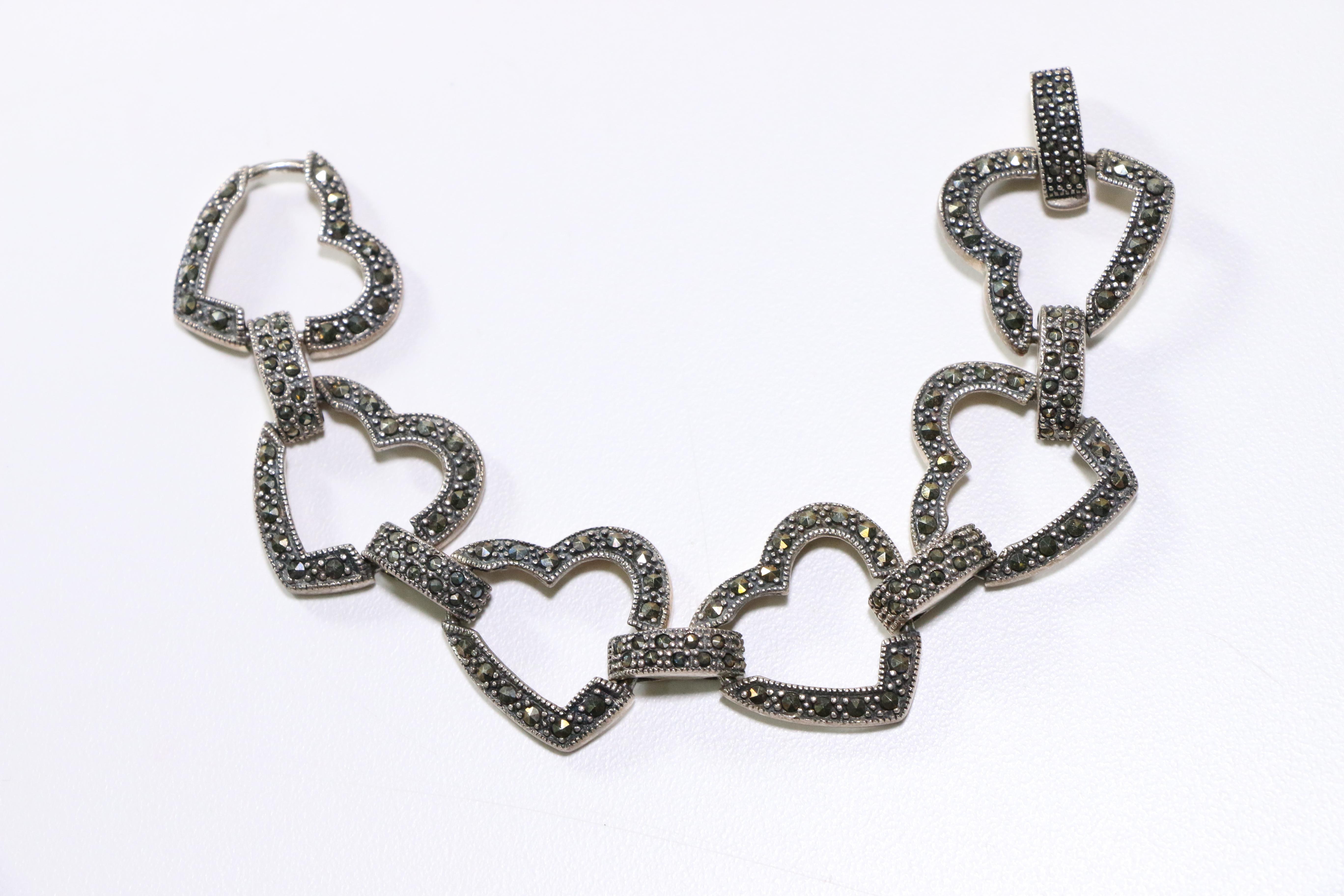 Sterling Silver Jewelry Including Diamonds