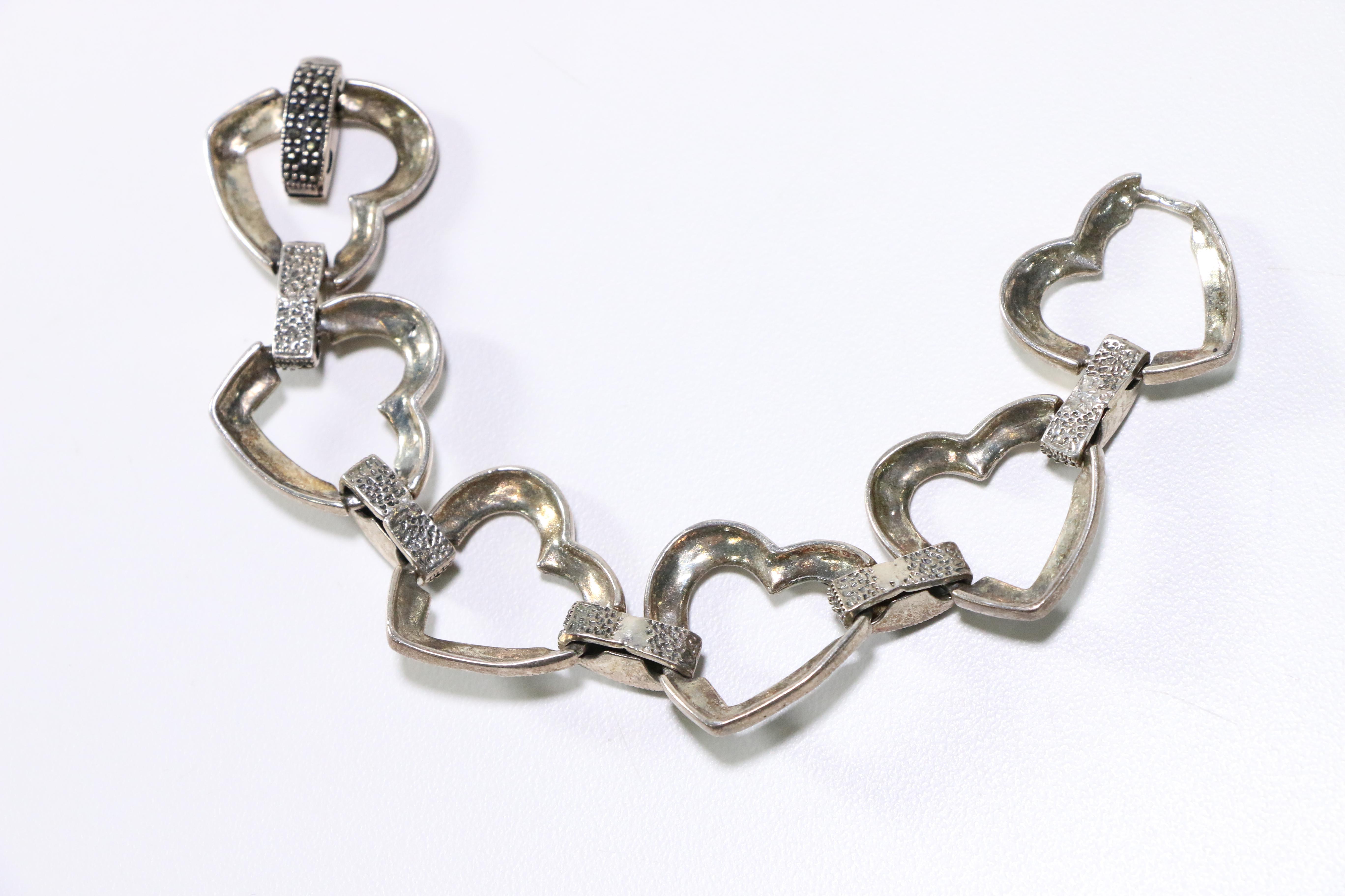 Sterling Silver Jewelry Including Diamonds