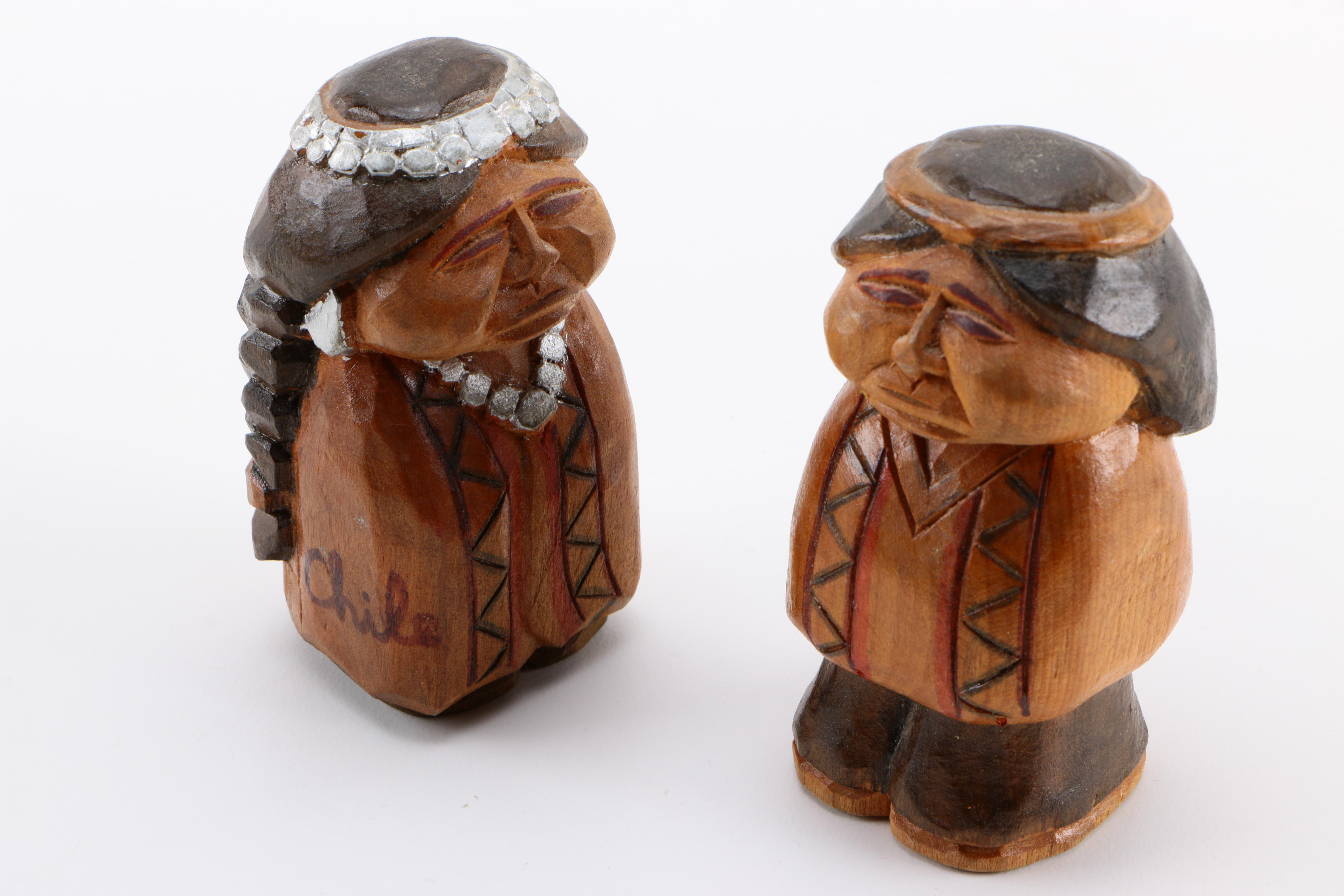 Selection of  Wooden Figurines