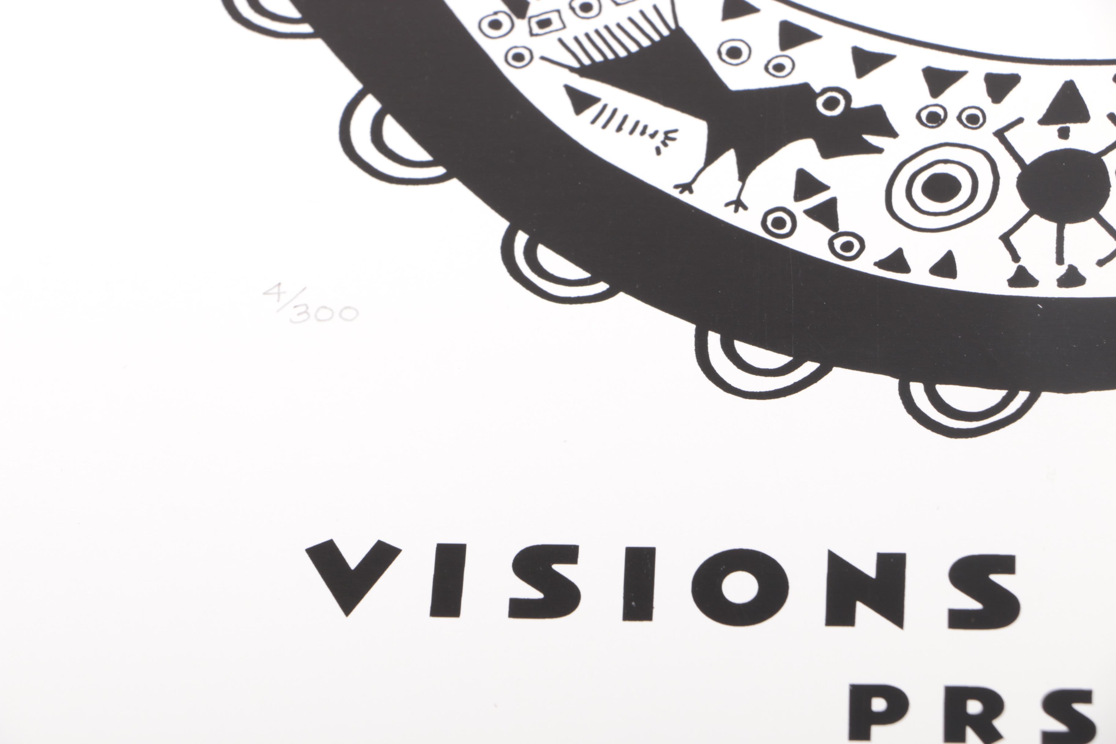 Frank Frazier Limited Edition Portfolio of Offset Lithograph Prints on Paper "Visions in Black: The Aisha"