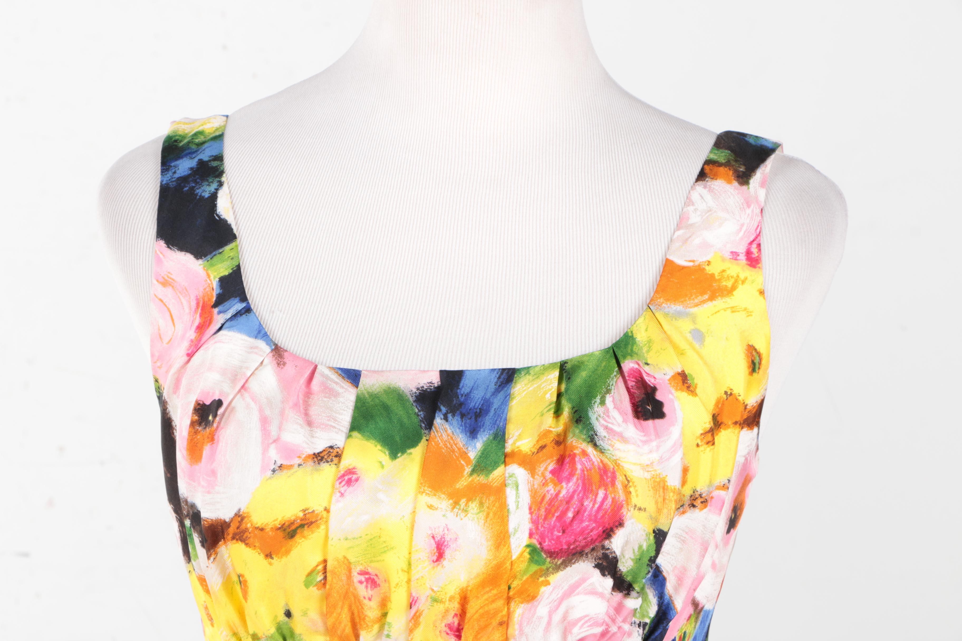 J. Crew and Nicole Miller Silk Sleeveless Dresses