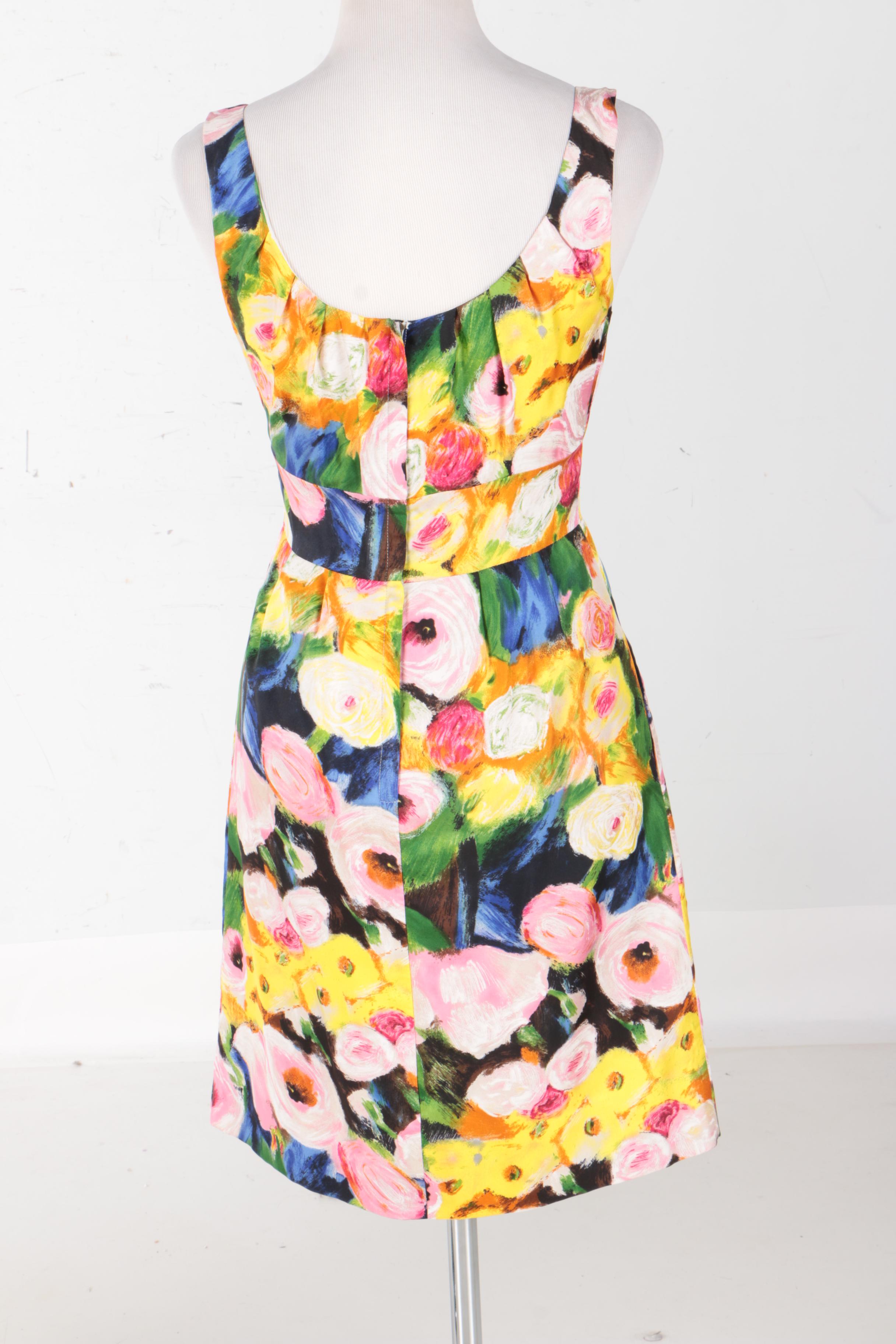 J. Crew and Nicole Miller Silk Sleeveless Dresses