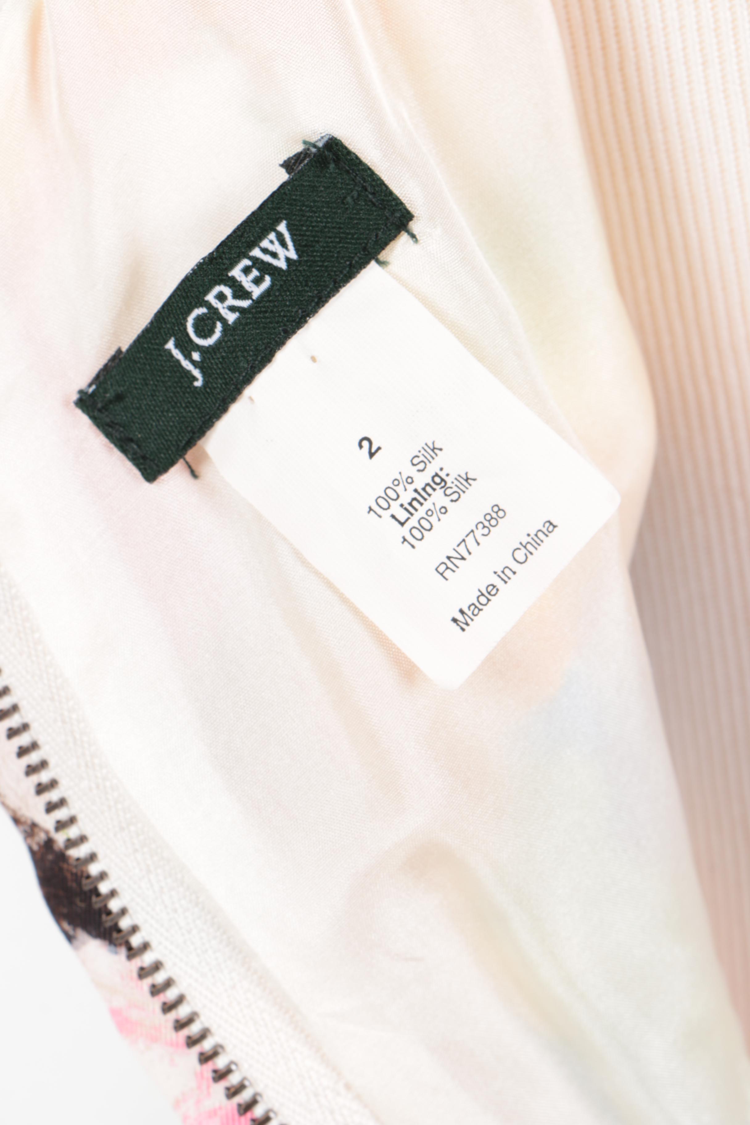 J. Crew and Nicole Miller Silk Sleeveless Dresses