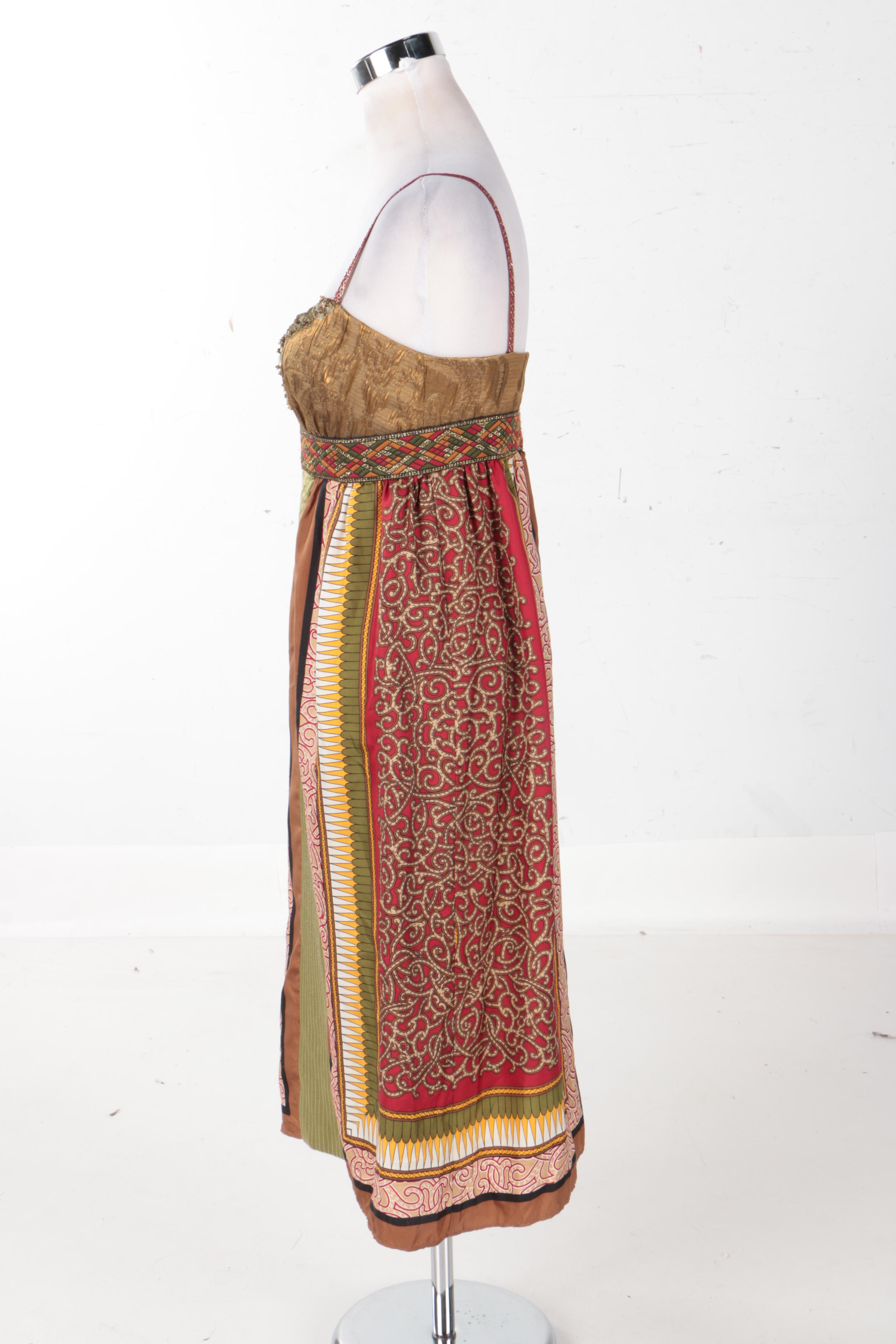 J. Crew and Nicole Miller Silk Sleeveless Dresses