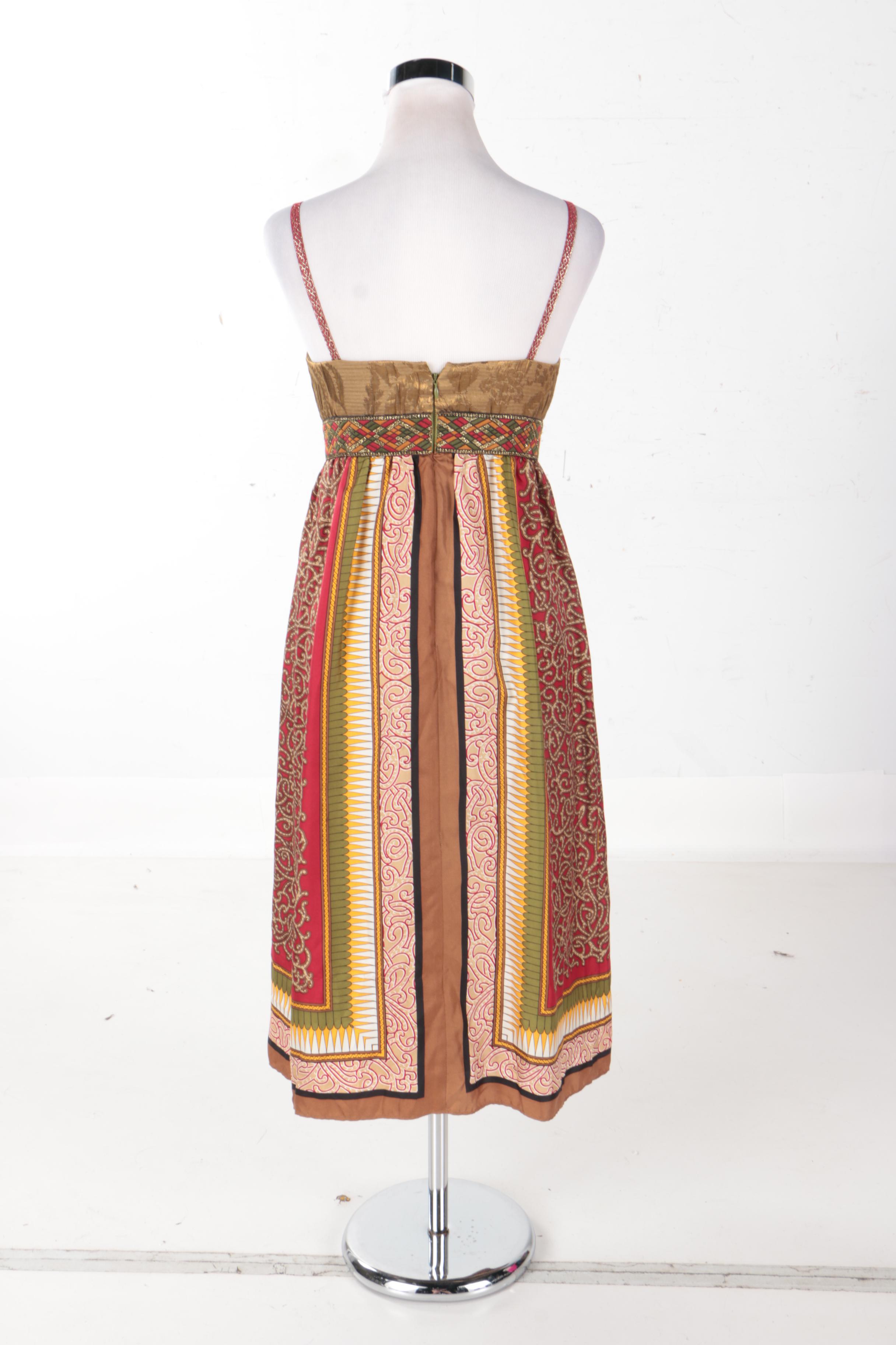 J. Crew and Nicole Miller Silk Sleeveless Dresses