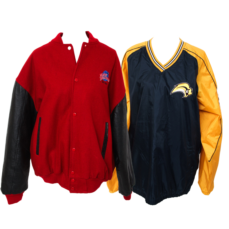 Set of Contemporary Men's Athletic Jackets