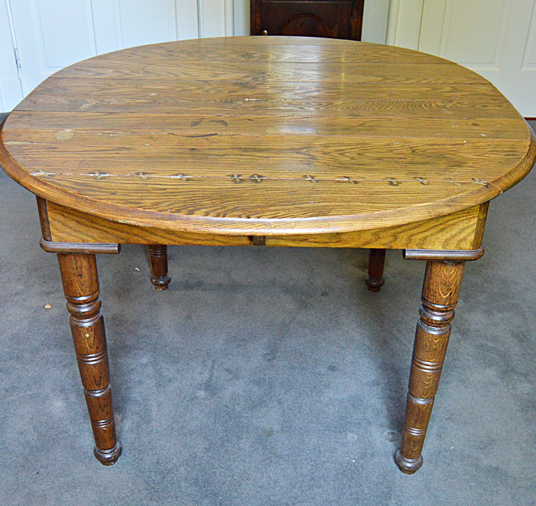 Antique Oak Dining Table