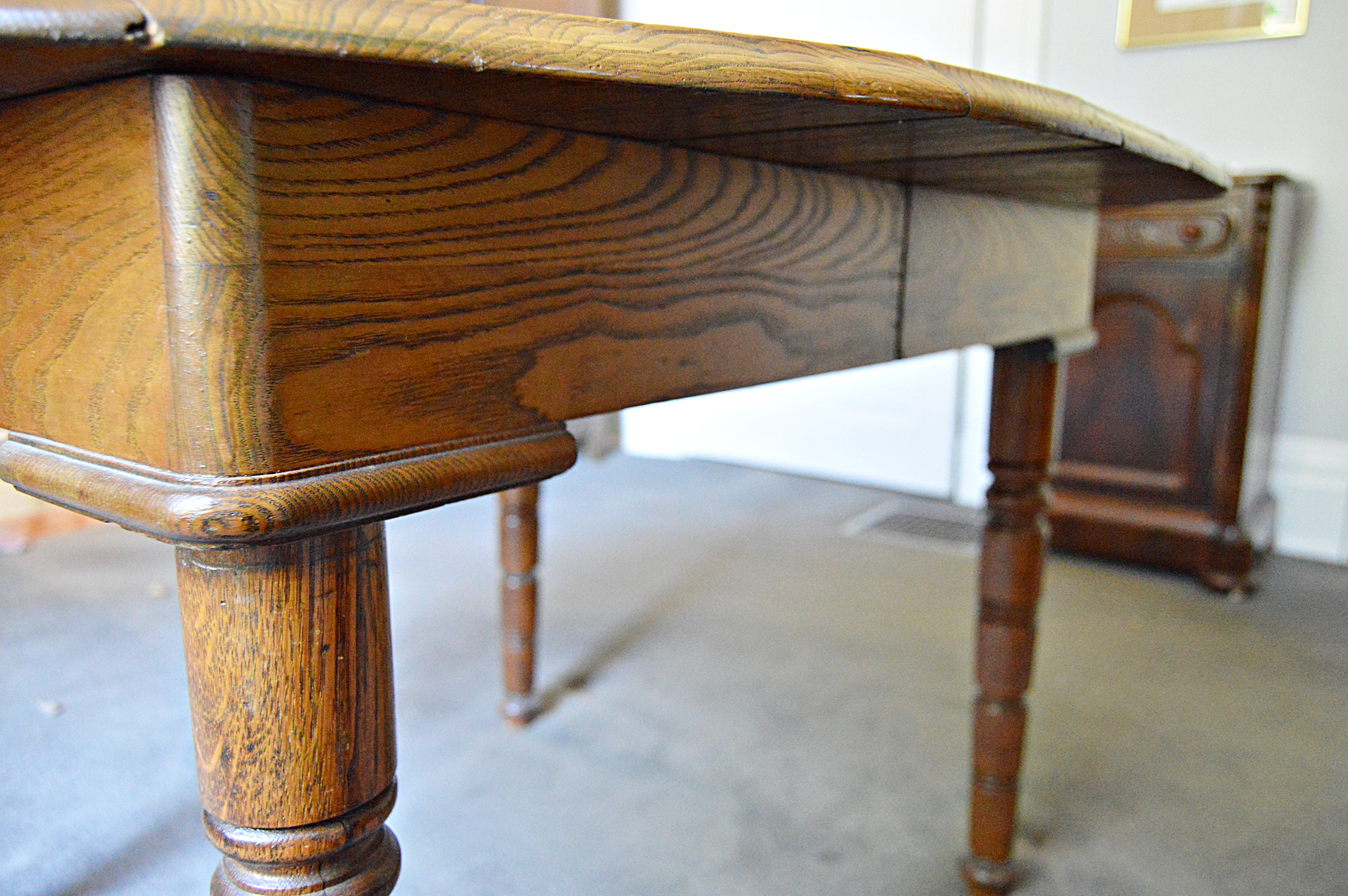 Antique Oak Dining Table
