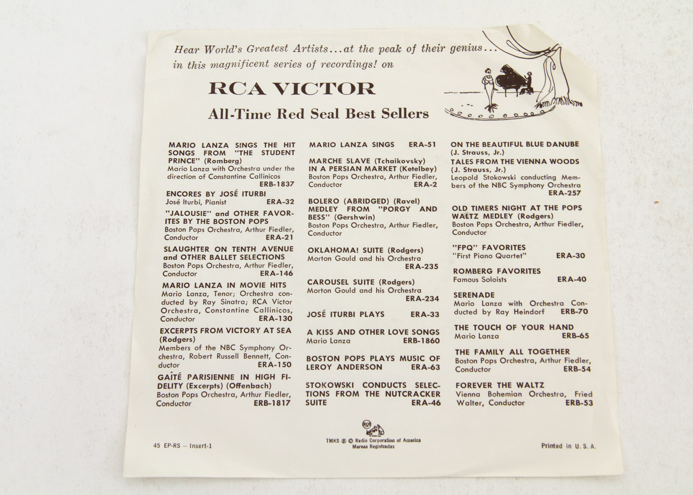 "Best of Belafonte" Ten 45rpm Record Set