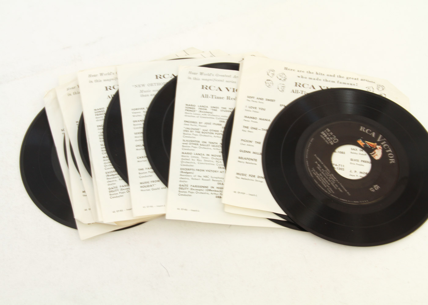 "Best of Belafonte" Ten 45rpm Record Set