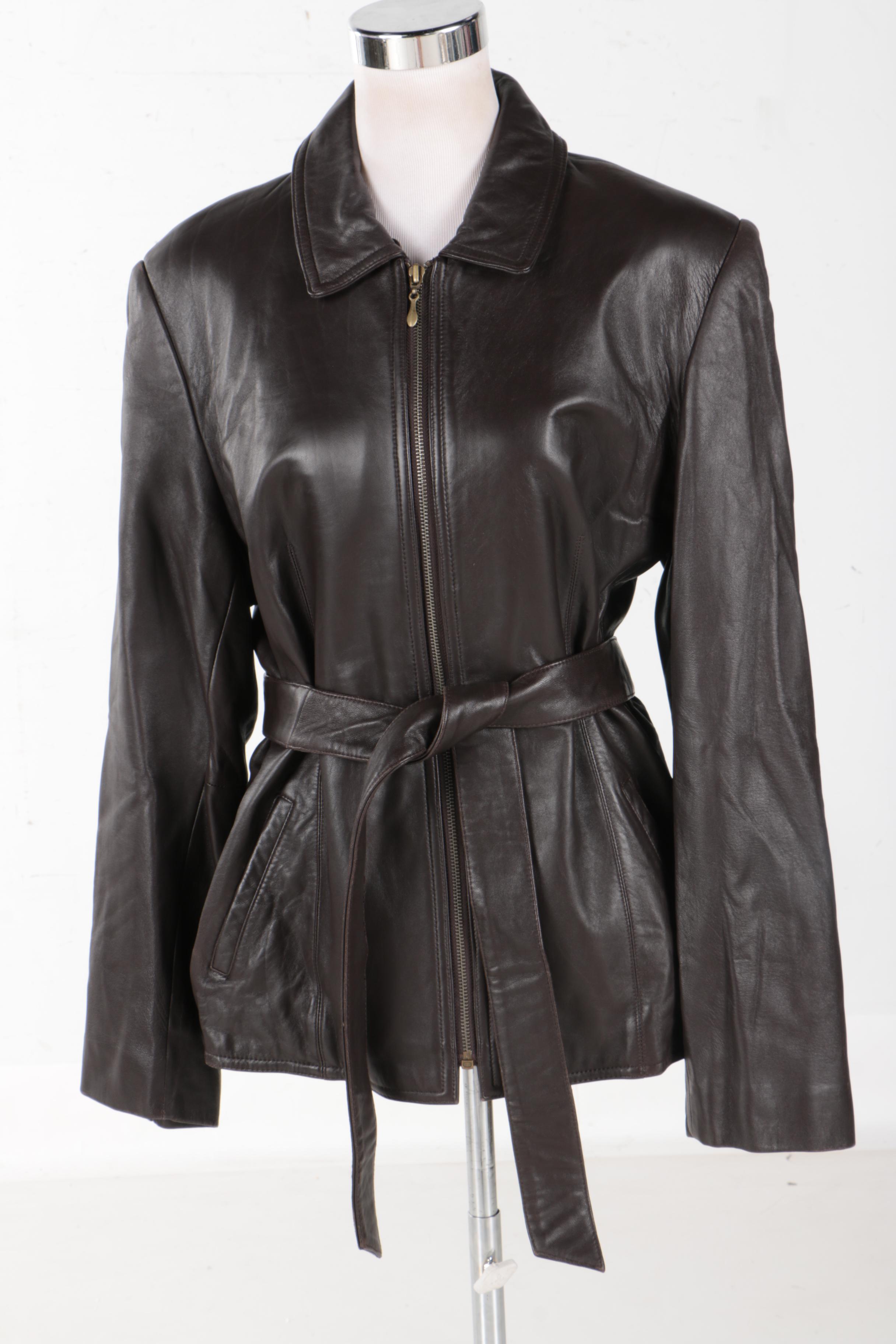 Lord & Taylor Leather Jacket