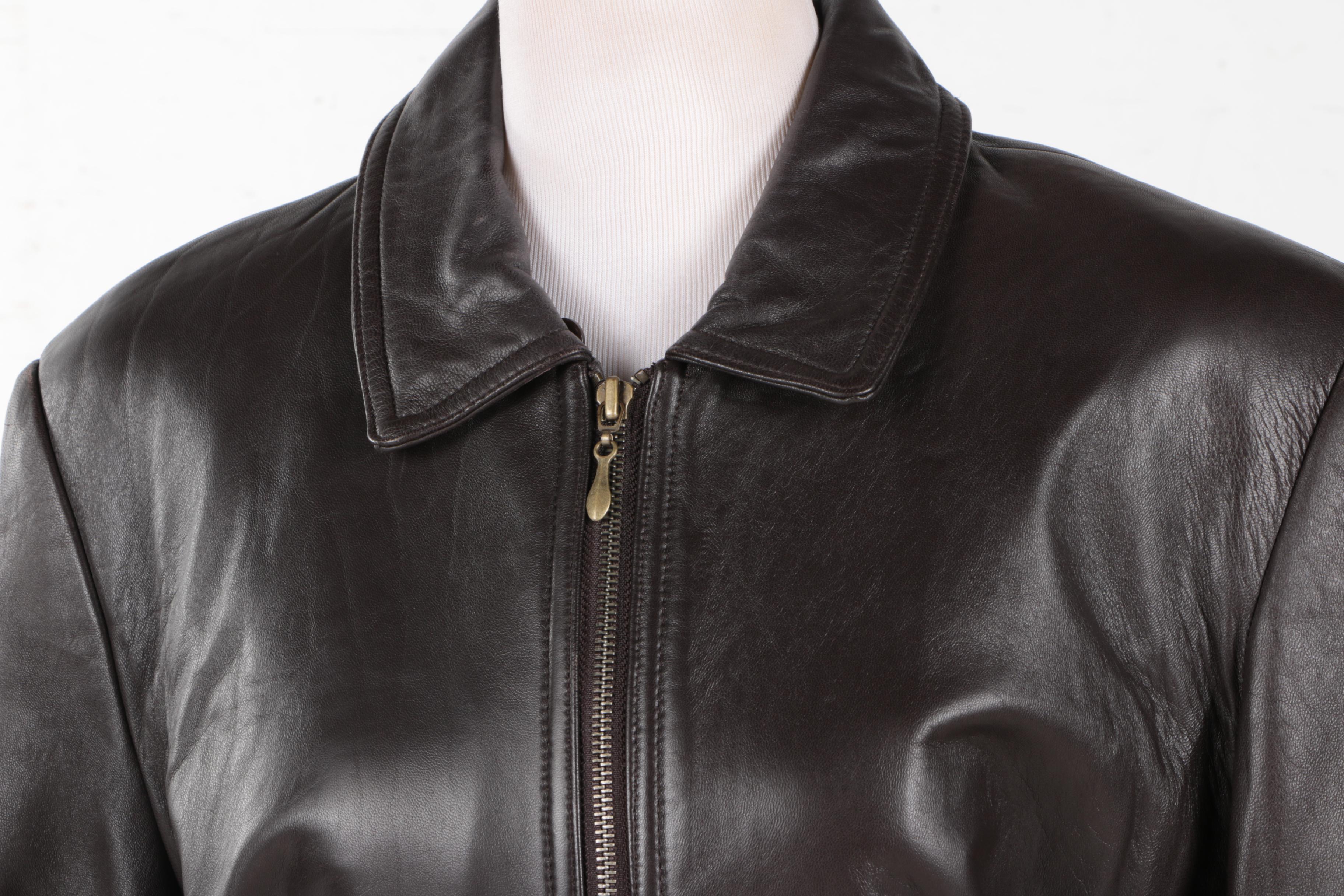 Lord & Taylor Leather Jacket