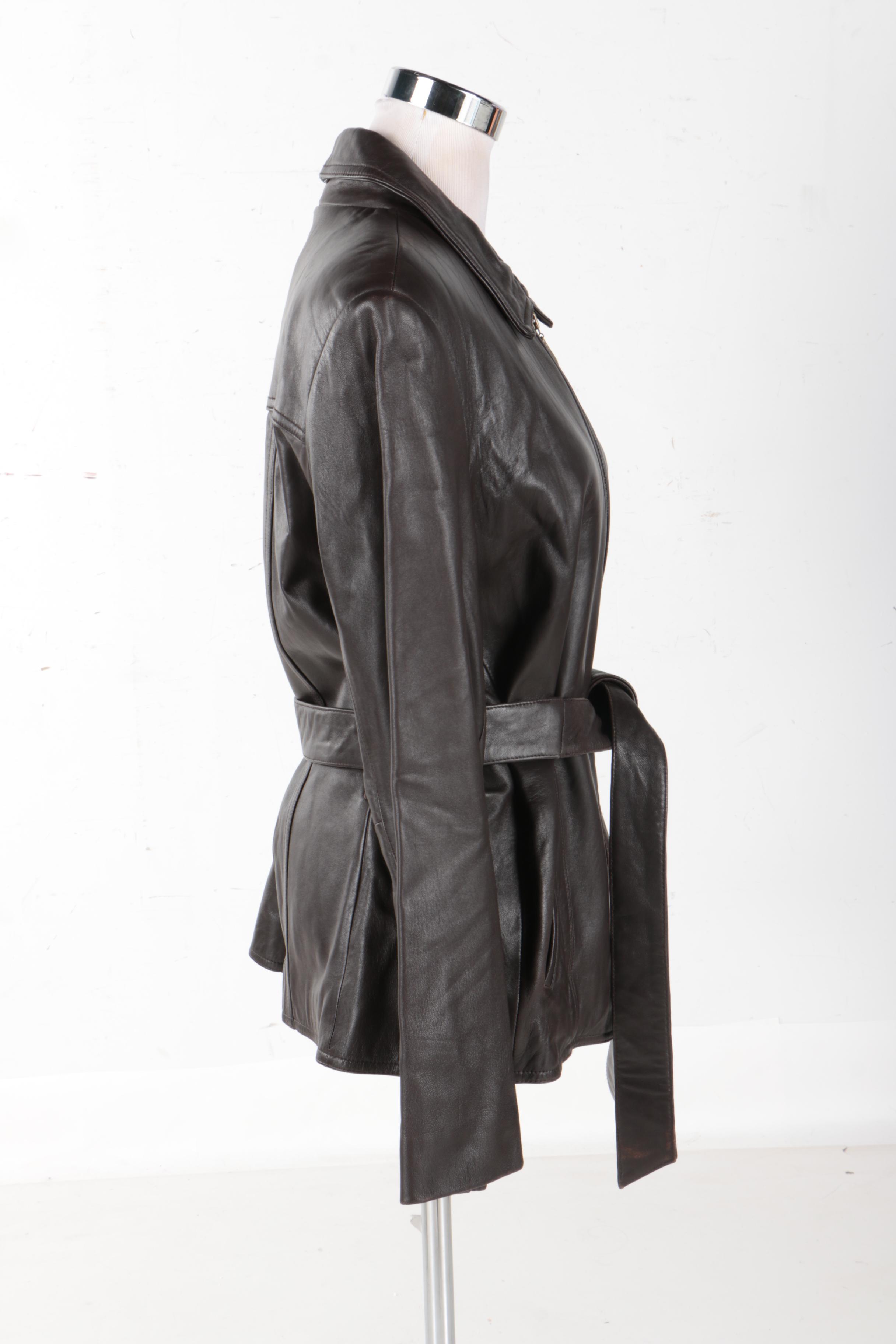 Lord & Taylor Leather Jacket