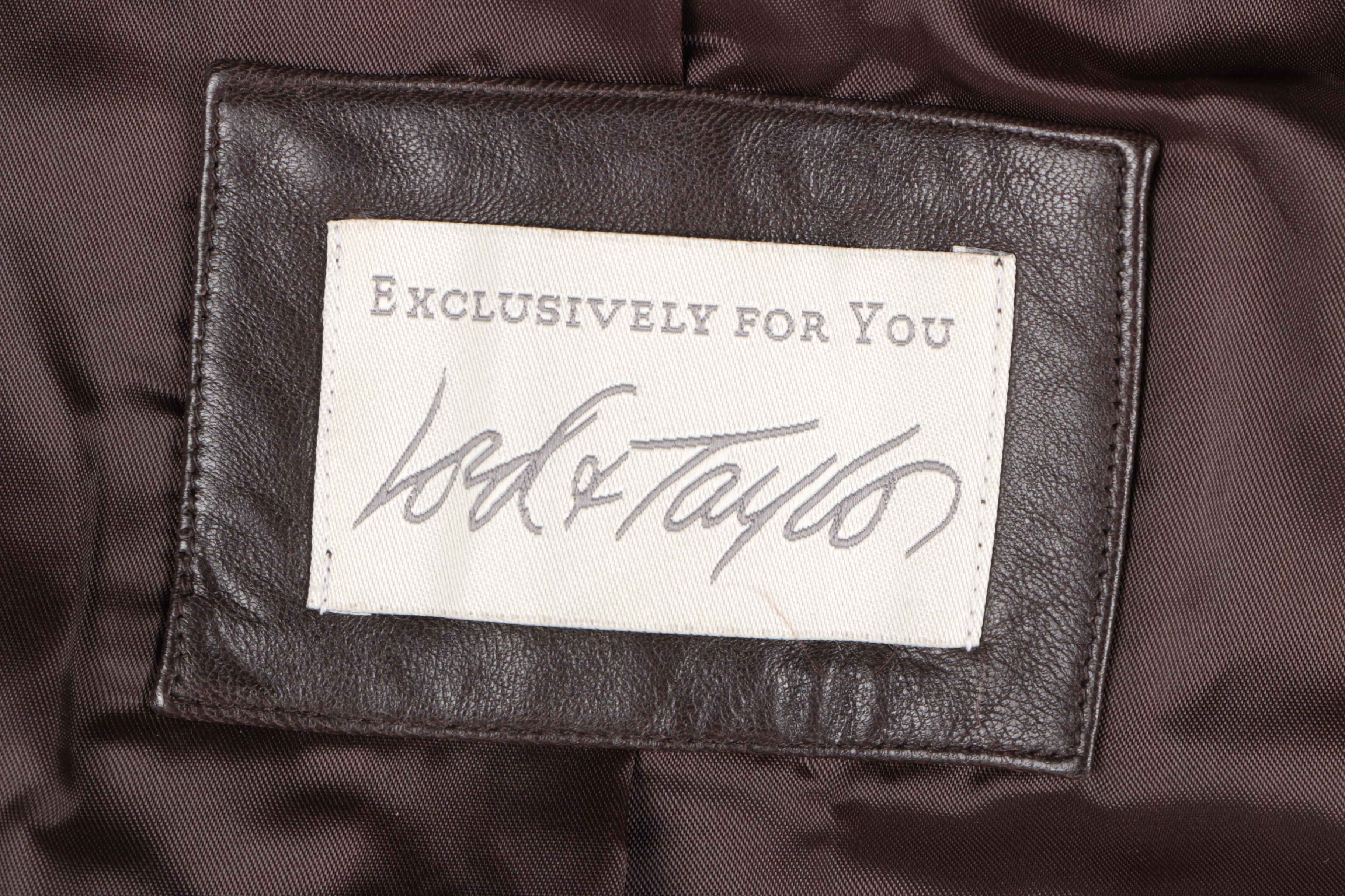 Lord & Taylor Leather Jacket