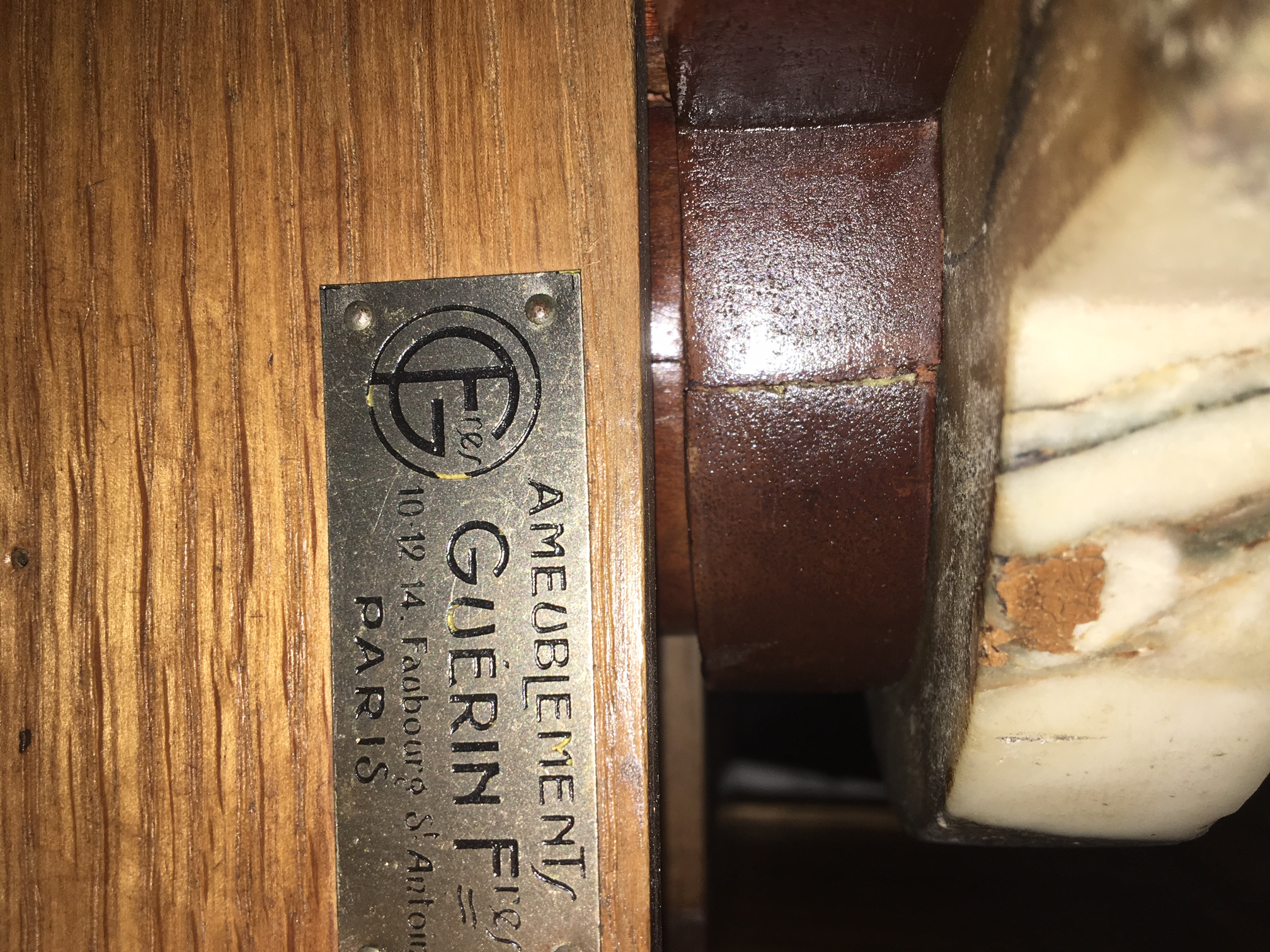 Art Deco Thuja Root China Cabinet by Guerin Freres of Paris