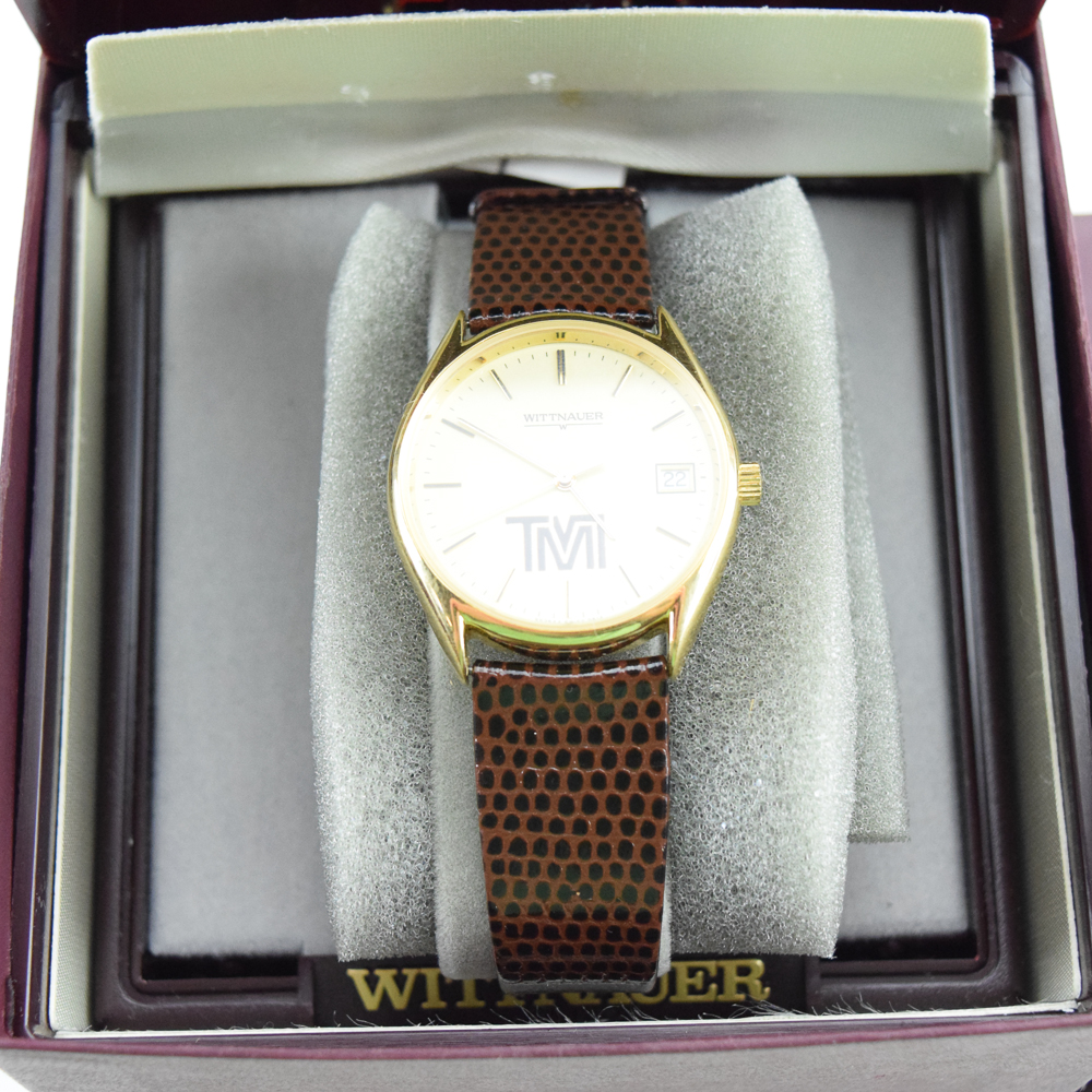 Wittnauer Watch with Toyota Manufacturing Logo