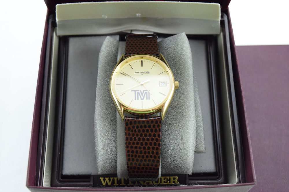 Wittnauer Watch with Toyota Manufacturing Logo