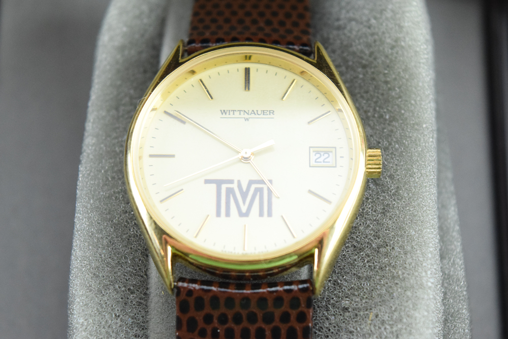 Wittnauer Watch with Toyota Manufacturing Logo