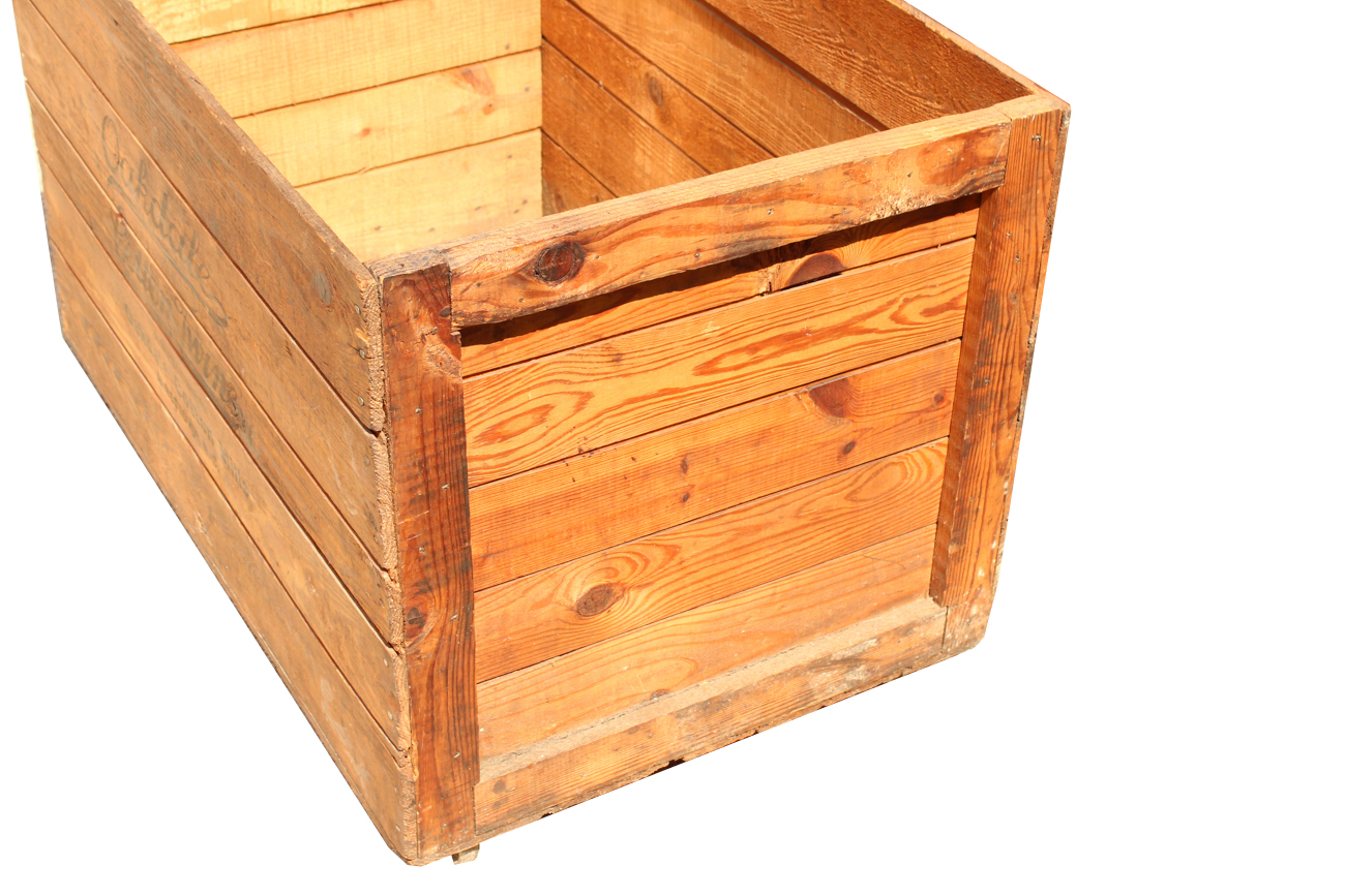 Antique Oakdale Cotton Twine Crate