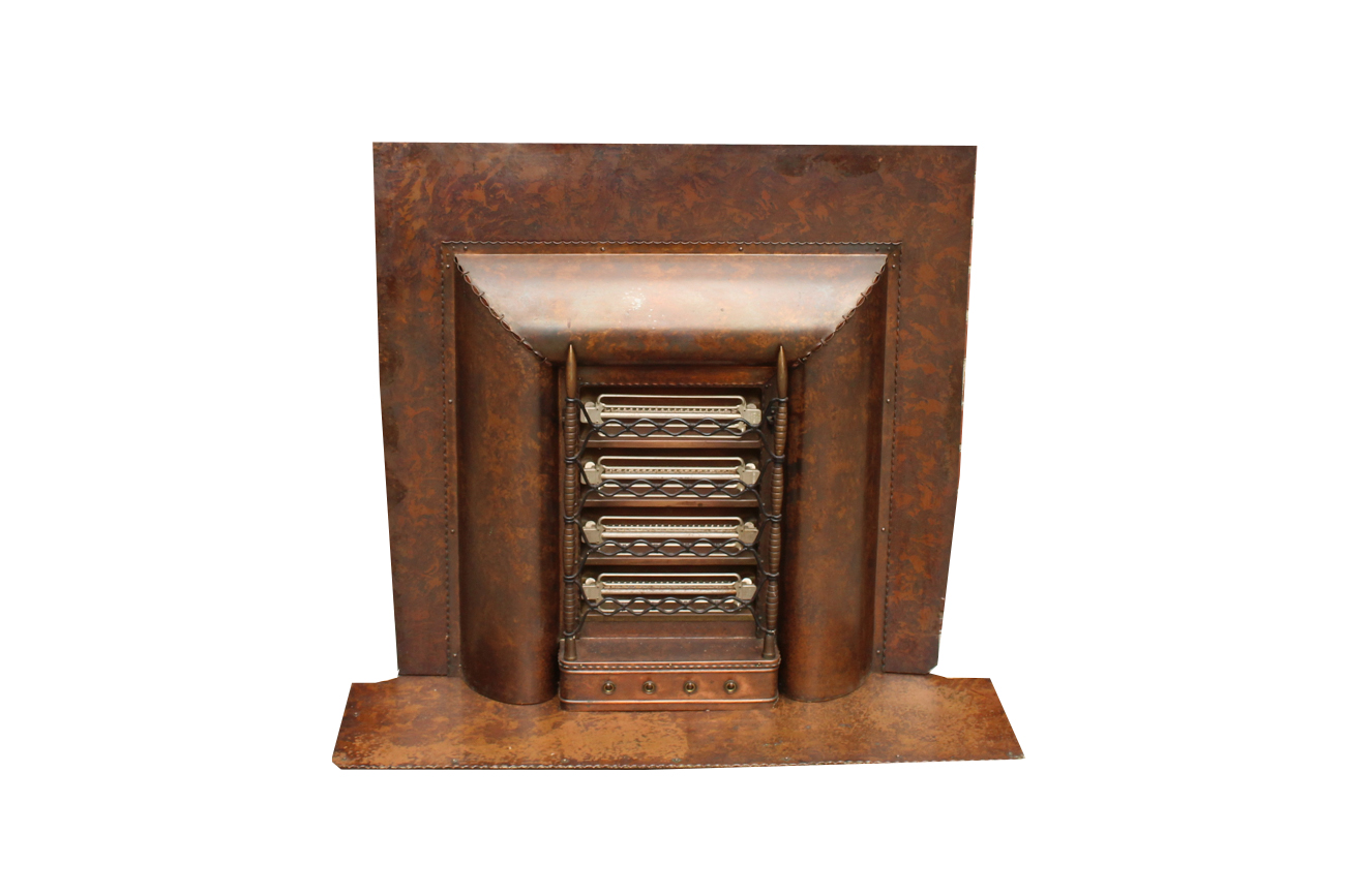 Large Vintage Fireplace Insert Heater