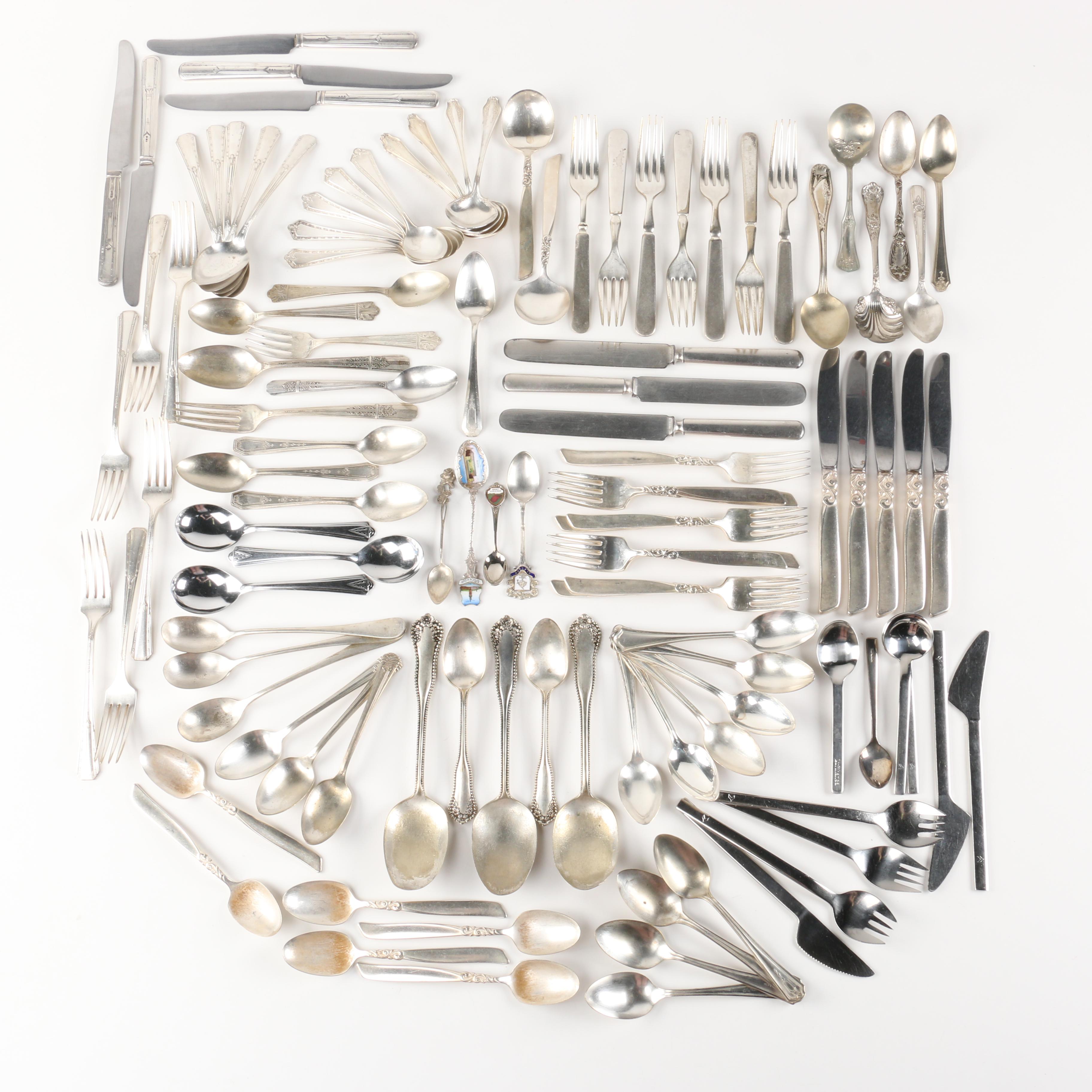 Silver Plate and Stainless Flatware Featuring Oneida Community