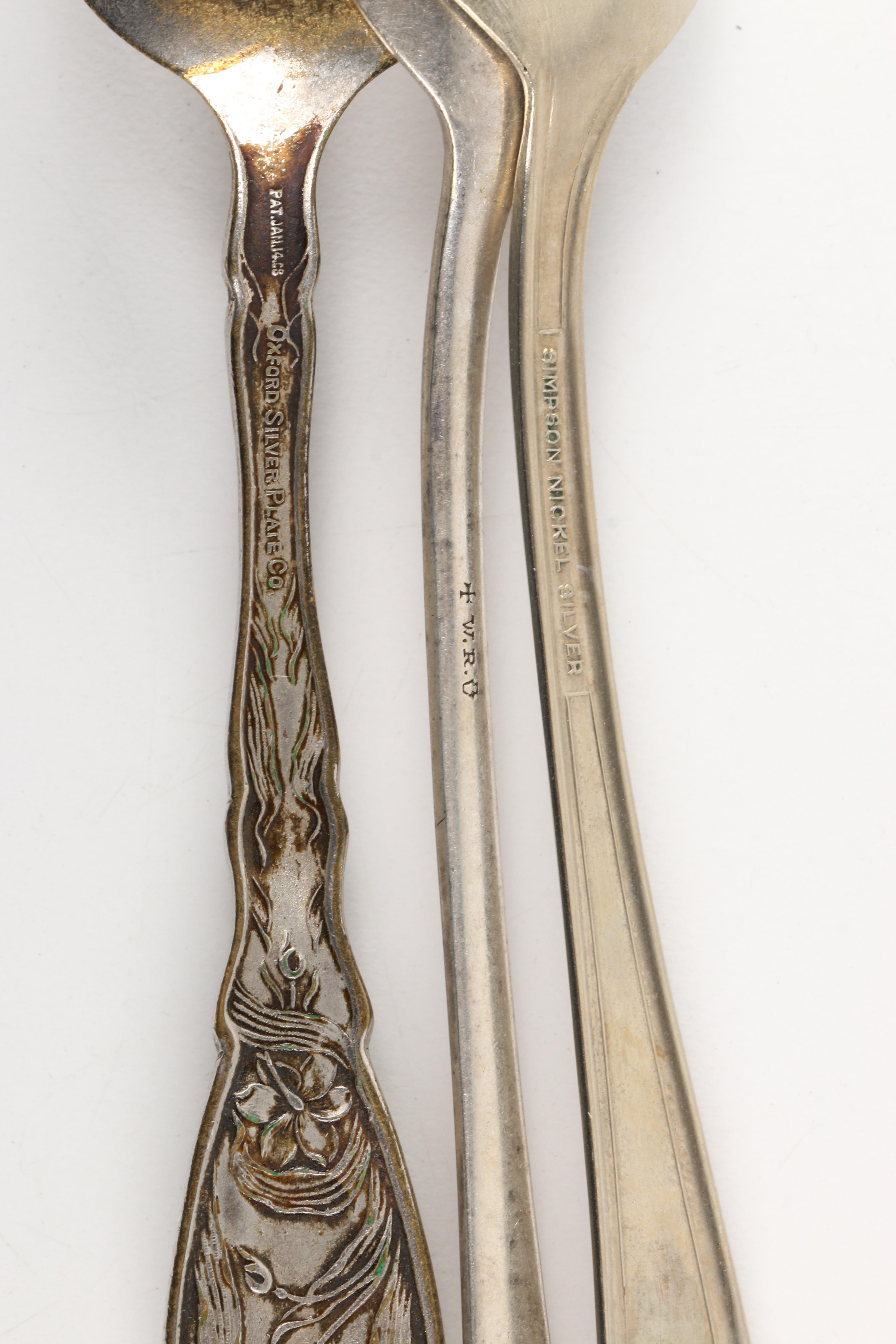 Silver Plate and Stainless Flatware Featuring Oneida Community