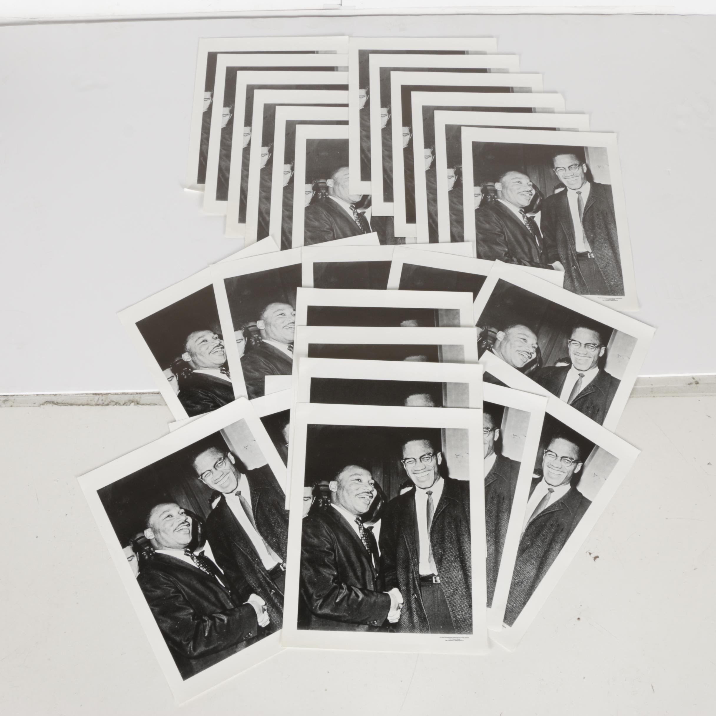 Collection Of Martin Luther King Jr. With Malcolm X Posters