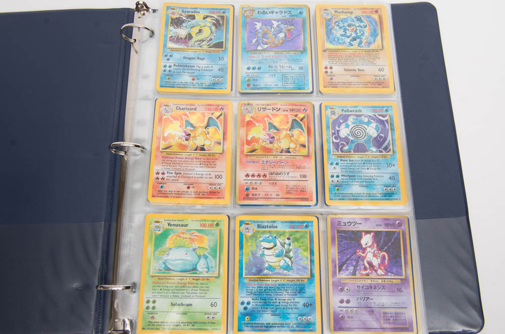 Pokemon Trading Cards With 24K Gold Plated Pikachu