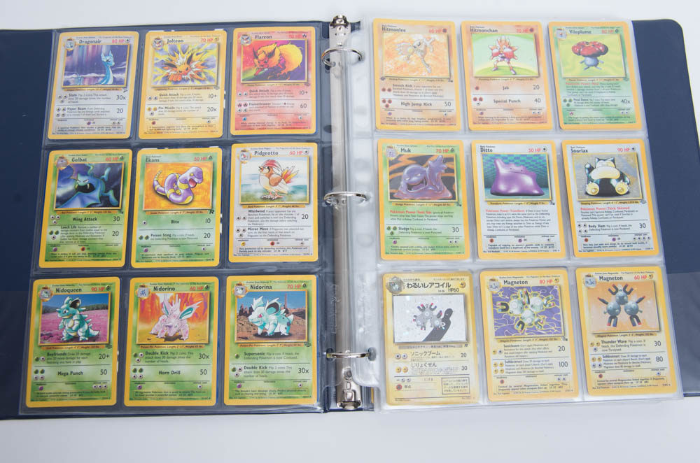 Pokemon Trading Cards With 24K Gold Plated Pikachu