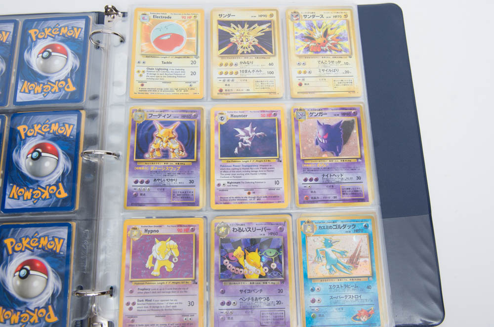 Pokemon Trading Cards With 24K Gold Plated Pikachu