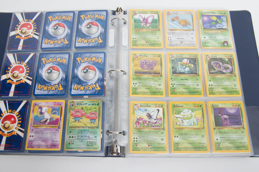 Pokemon Trading Cards With 24K Gold Plated Pikachu