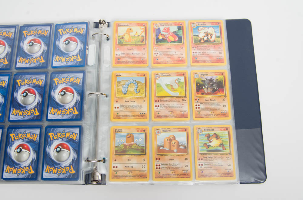 Pokemon Trading Cards With 24K Gold Plated Pikachu
