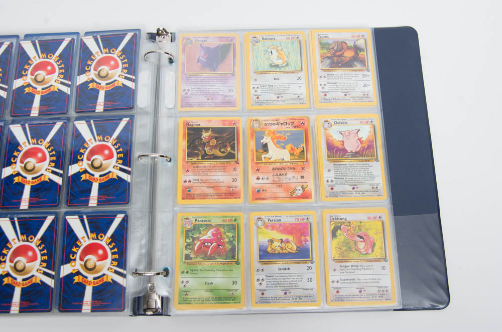 Pokemon Trading Cards With 24K Gold Plated Pikachu